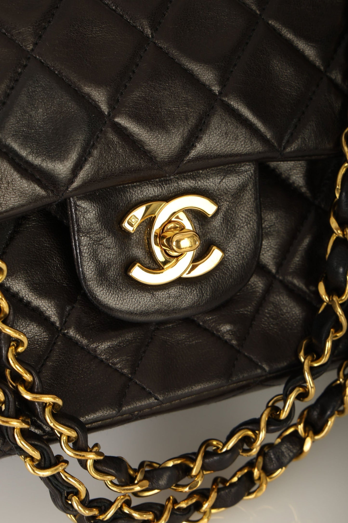 Chanel 1994 Lambskin Medium Double Flap