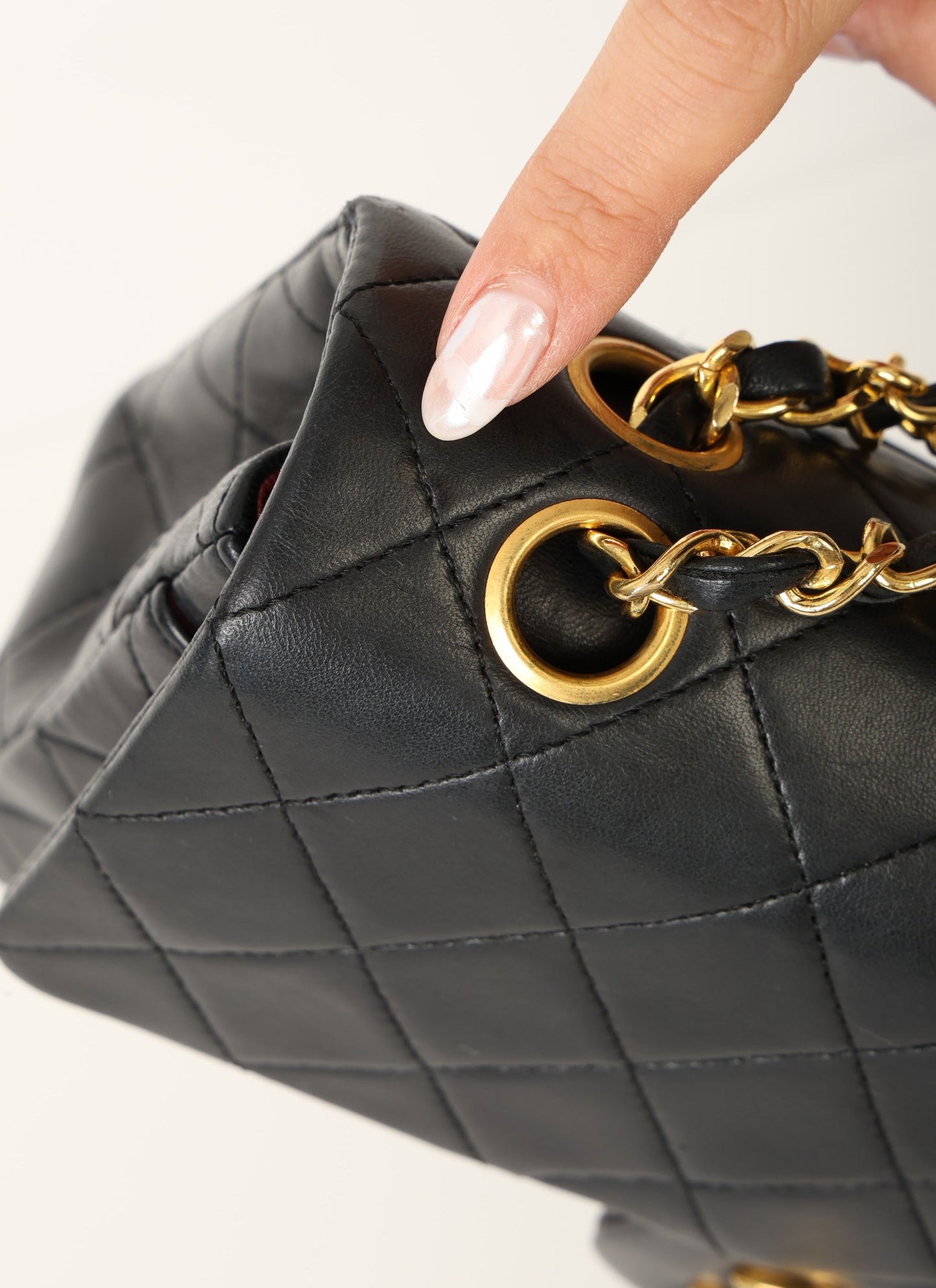 Chanel 1989 Lambskin Small Double Flap