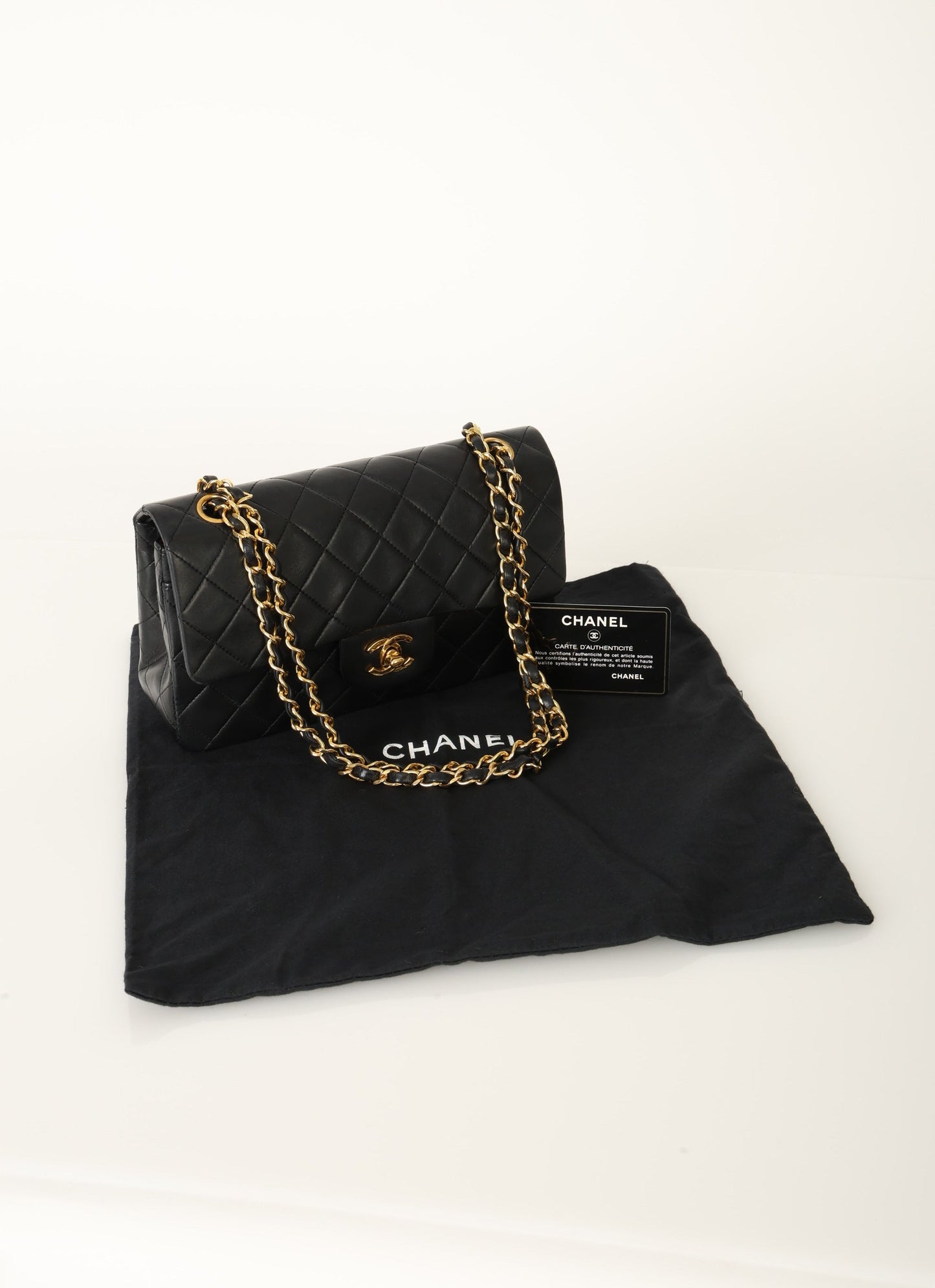 Chanel 1989 Lambskin Small Double Flap