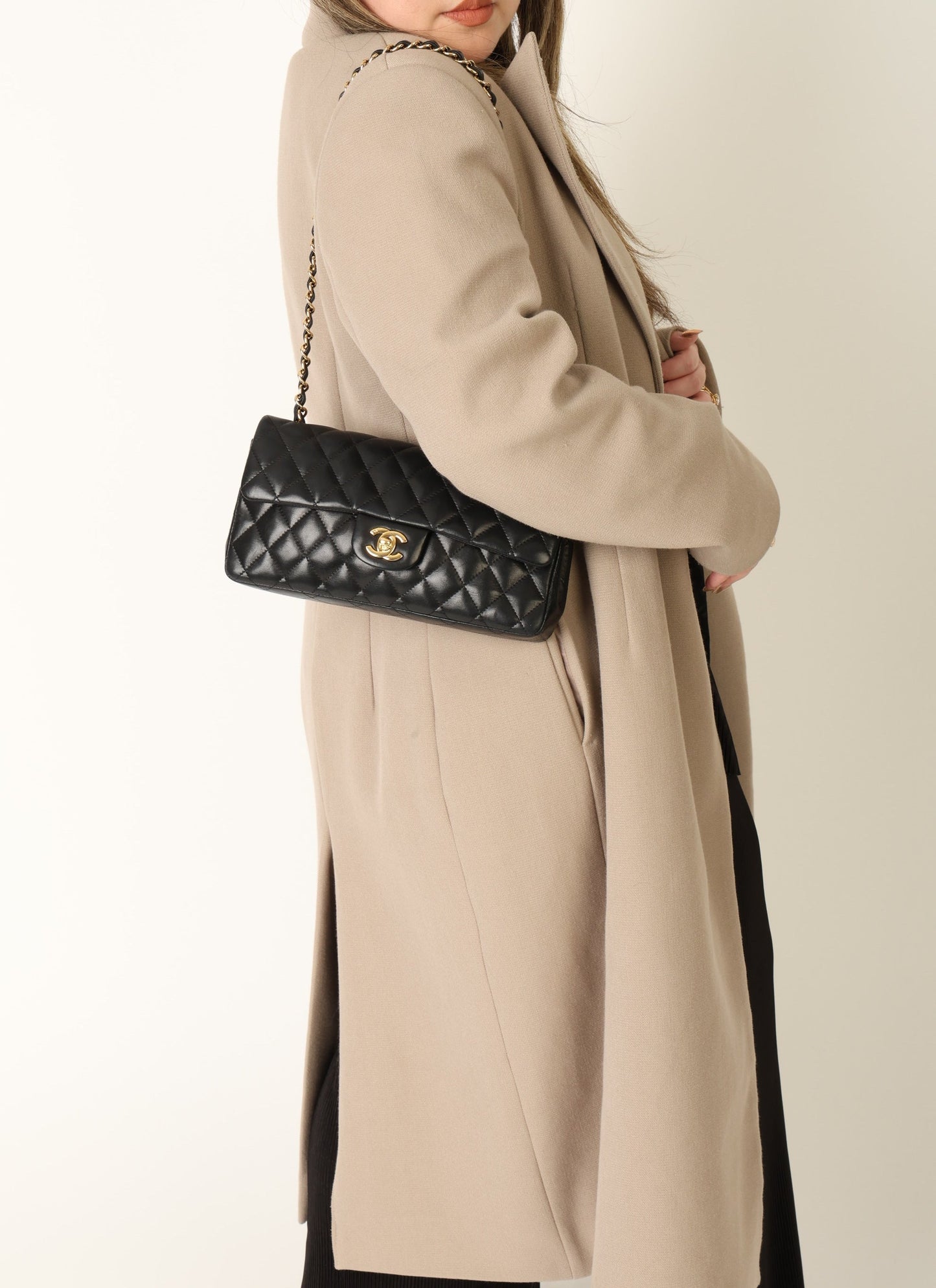 Chanel 2006 Lambskin East West Flap