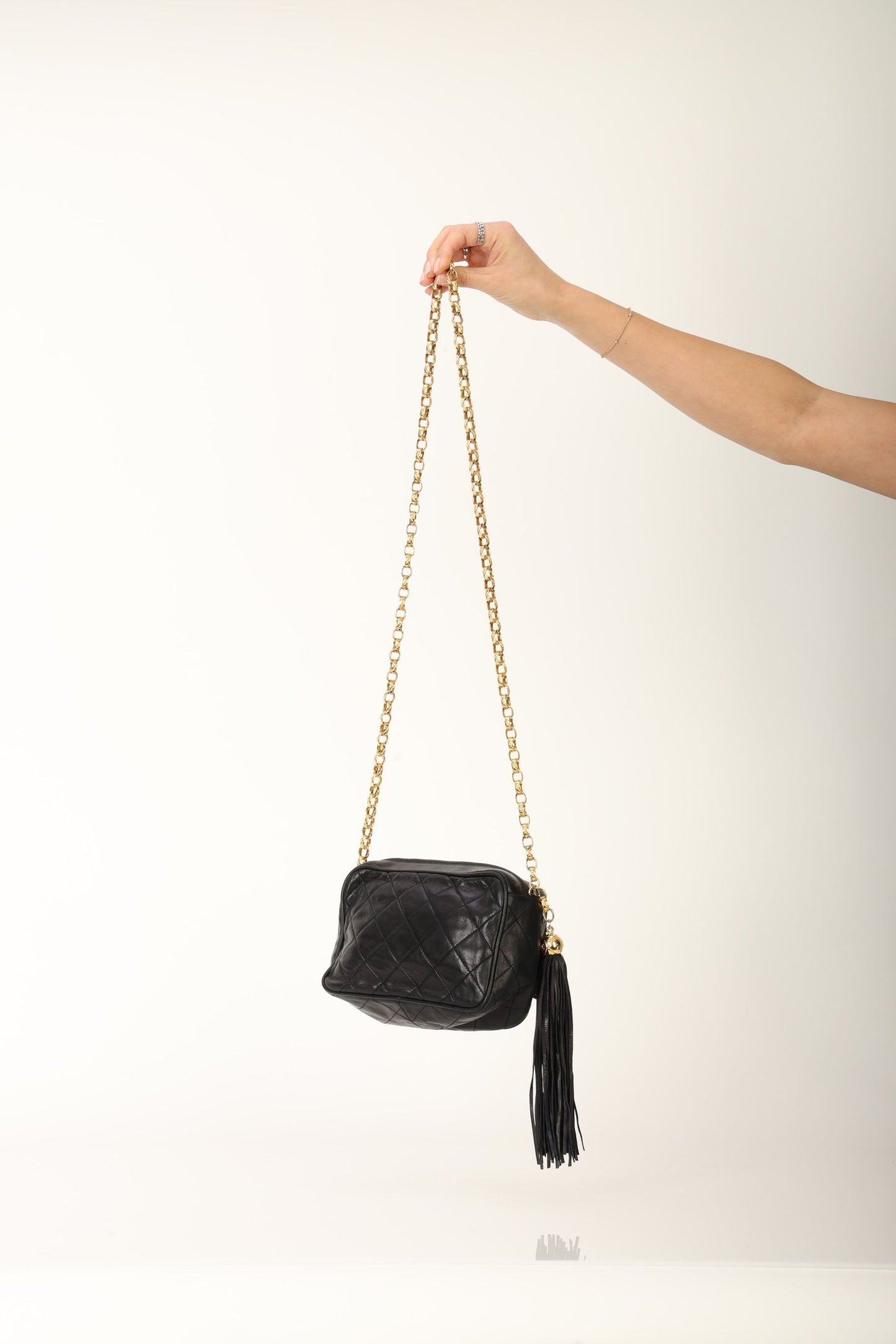 Chanel 1991 Lambskin Bijoux Mini Camera Bag