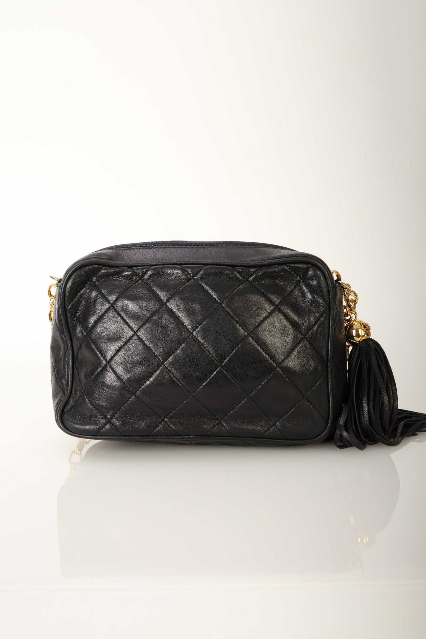 Chanel 1991 Lambskin Bijoux Mini Camera Bag