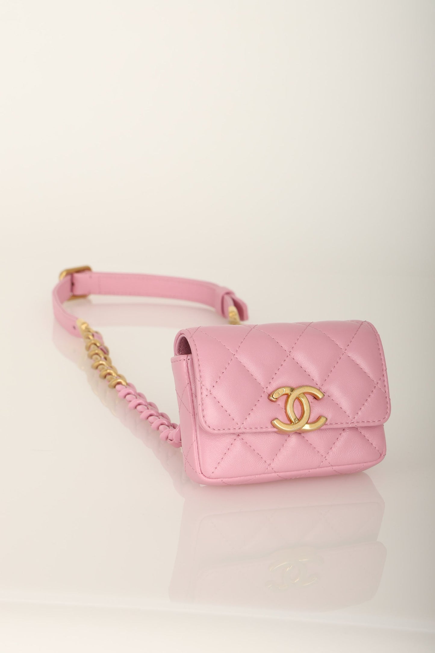 Chanel 22S Lambskin Mini Belt Bag