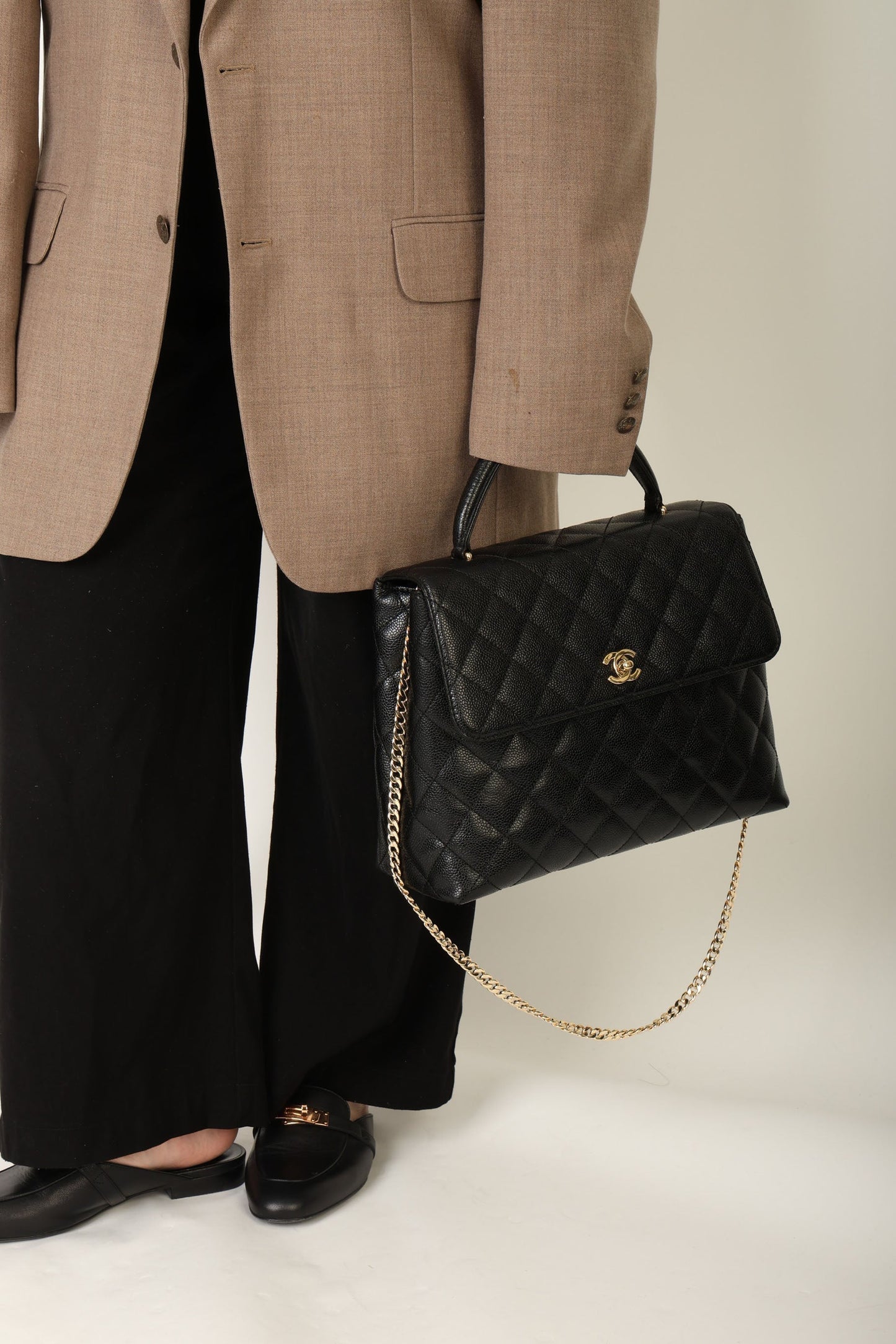 Chanel 2003 Caviar Top Handle