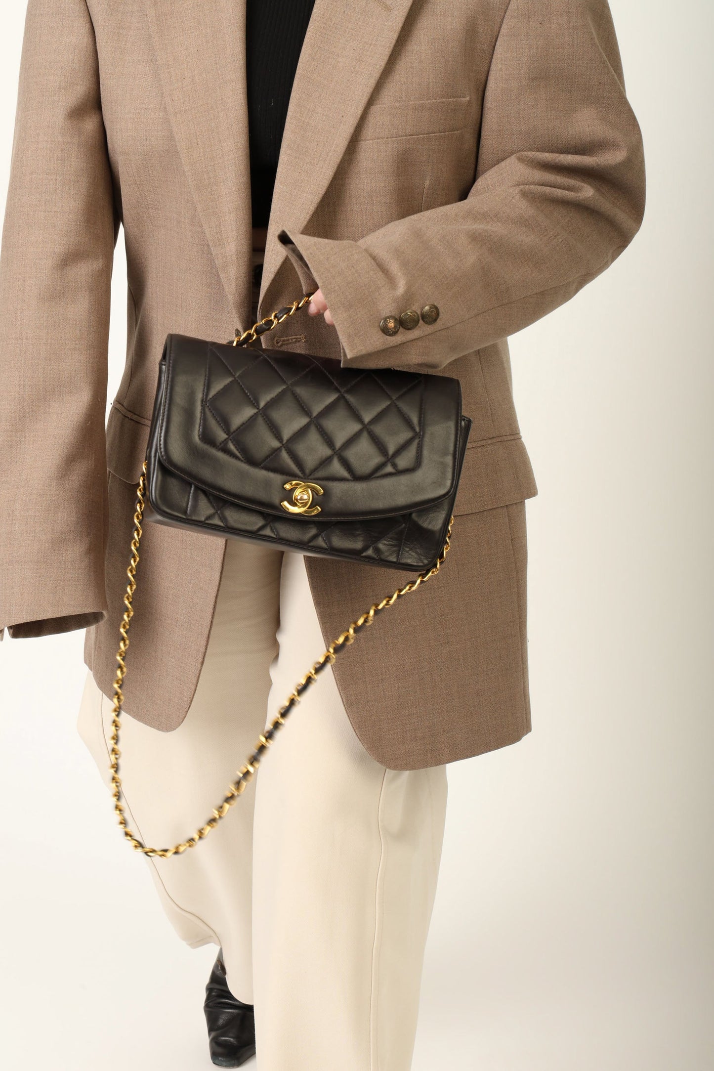 Chanel 1994 Lambskin Small Diana