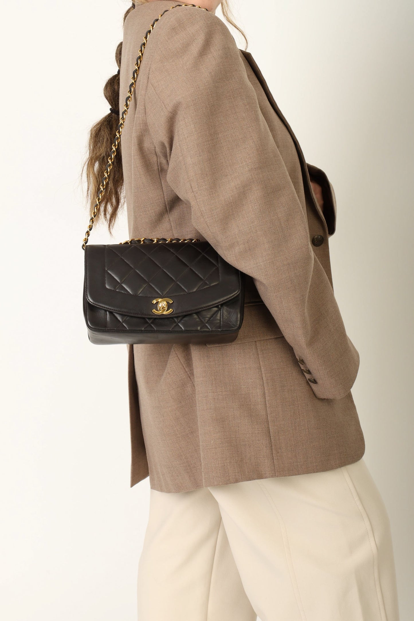 Chanel 1994 Lambskin Small Diana
