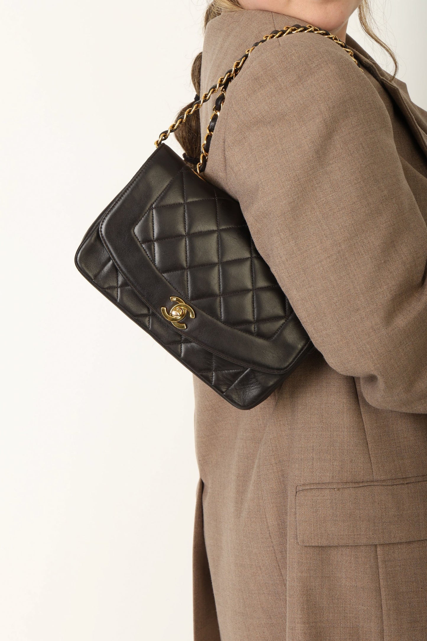 Chanel 1994 Lambskin Small Diana
