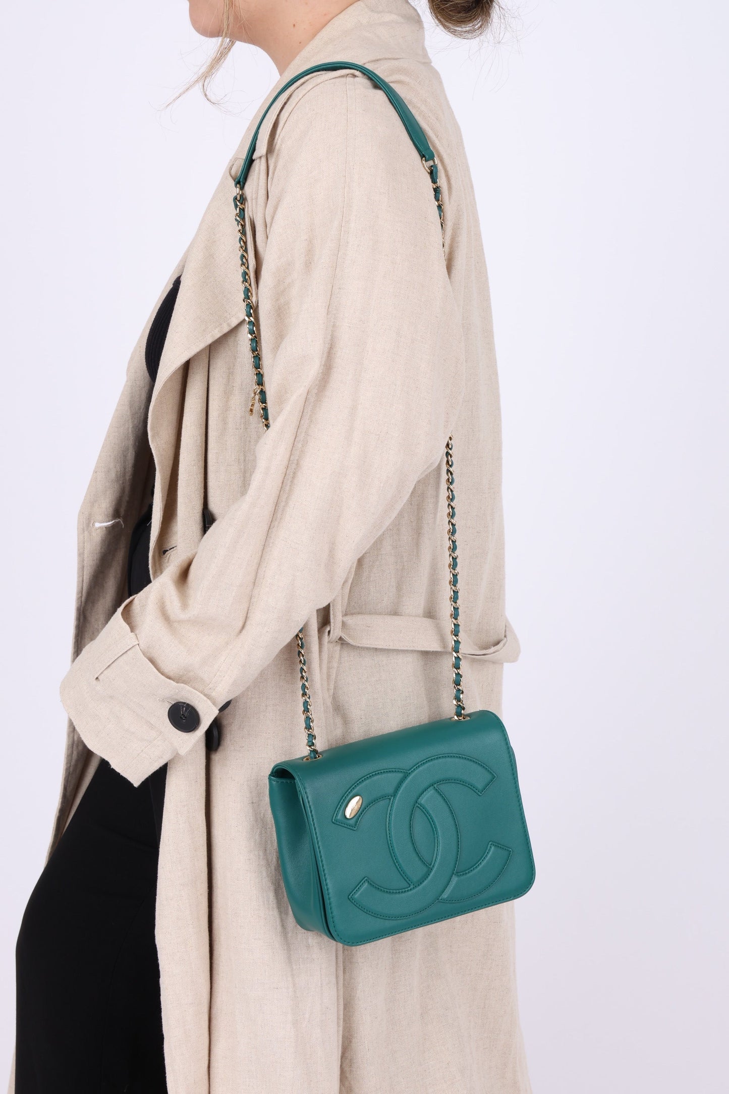 Chanel 2019 Calfskin Timeless Full Flap