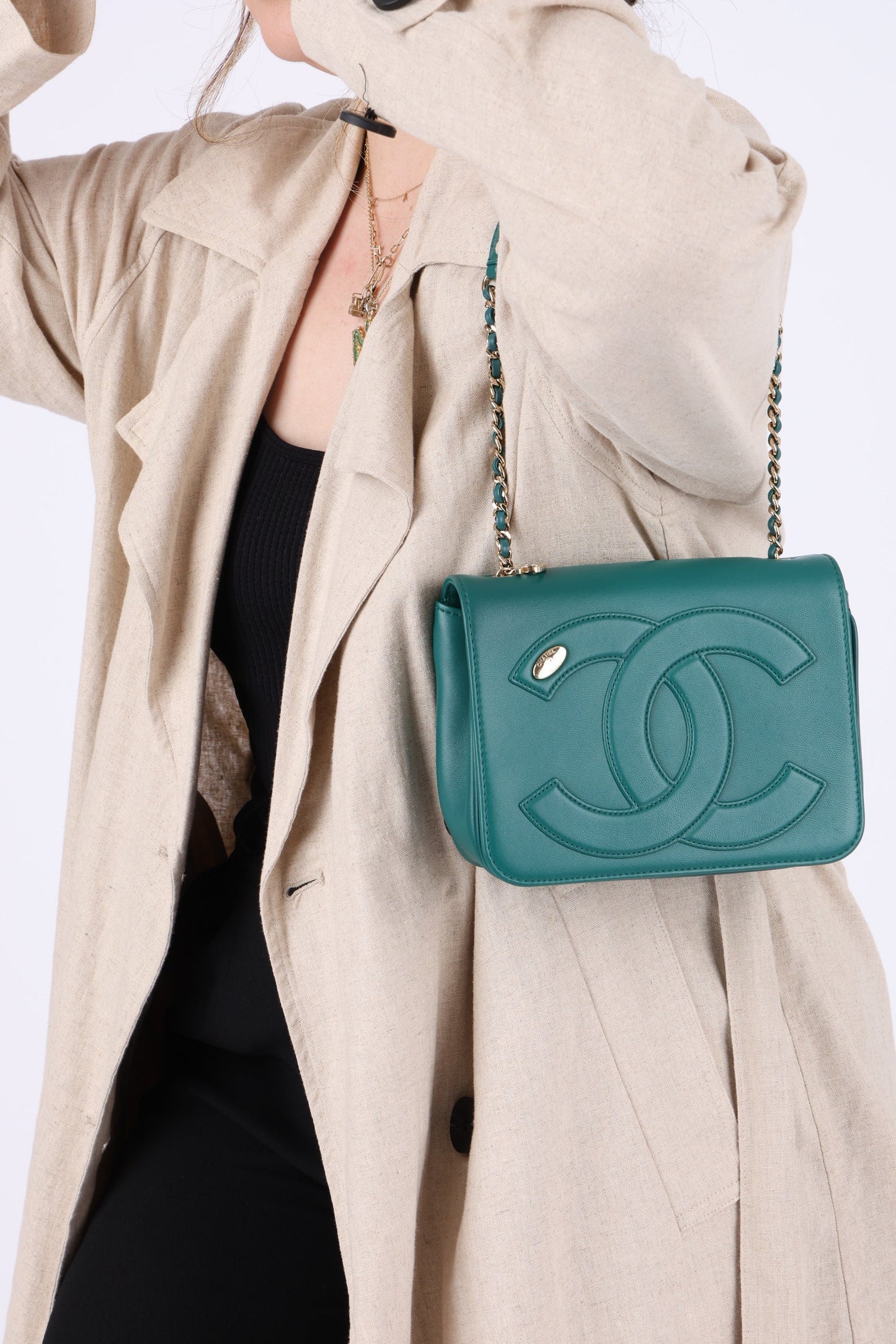 Chanel 2019 Calfskin Timeless Full Flap