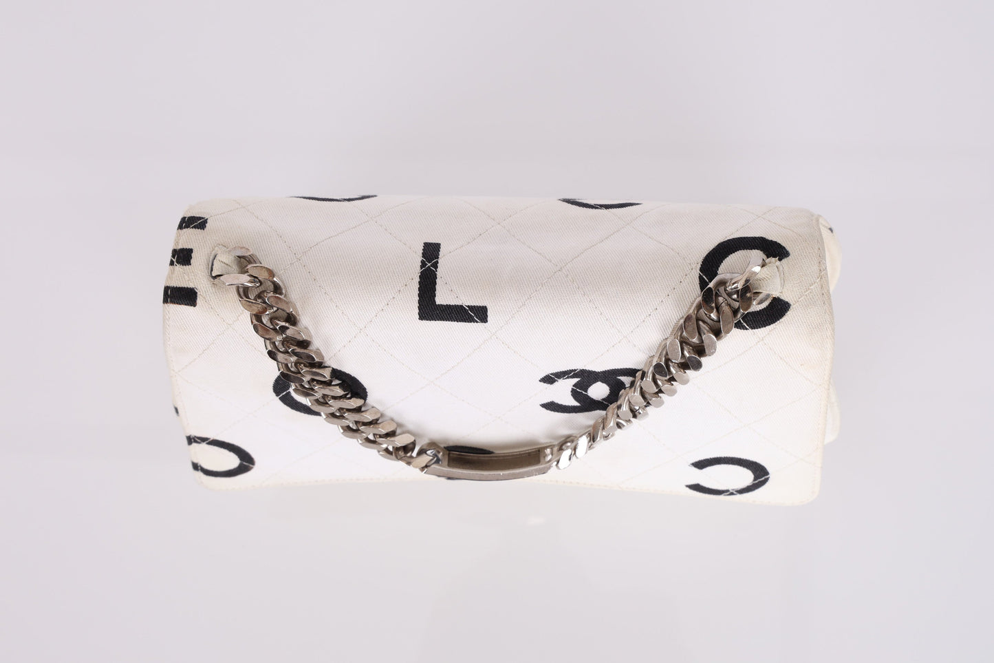 Chanel 1996 Canvas Coco Chain Top Handle