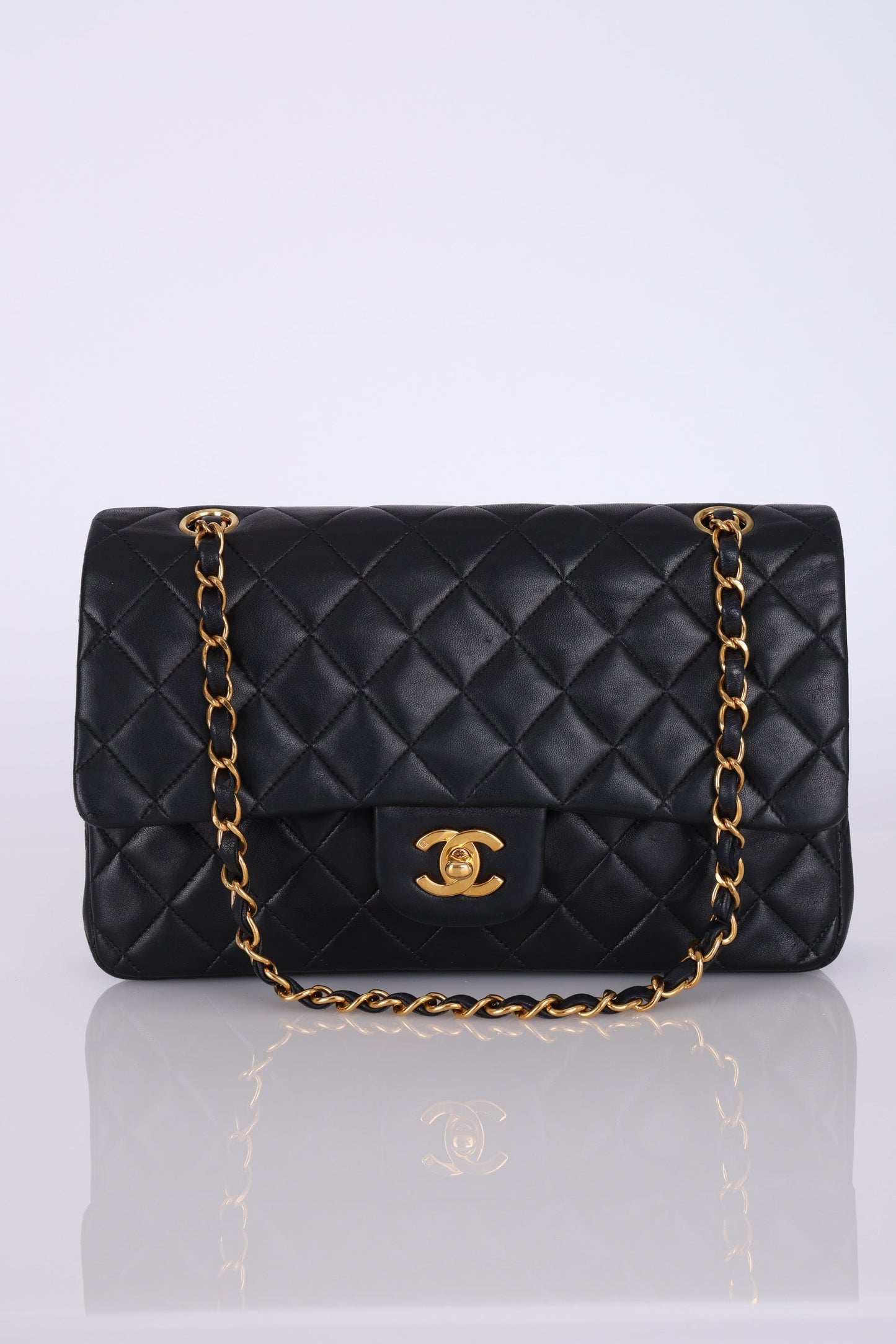 Chanel 1996 Lambskin Medium Double Flap