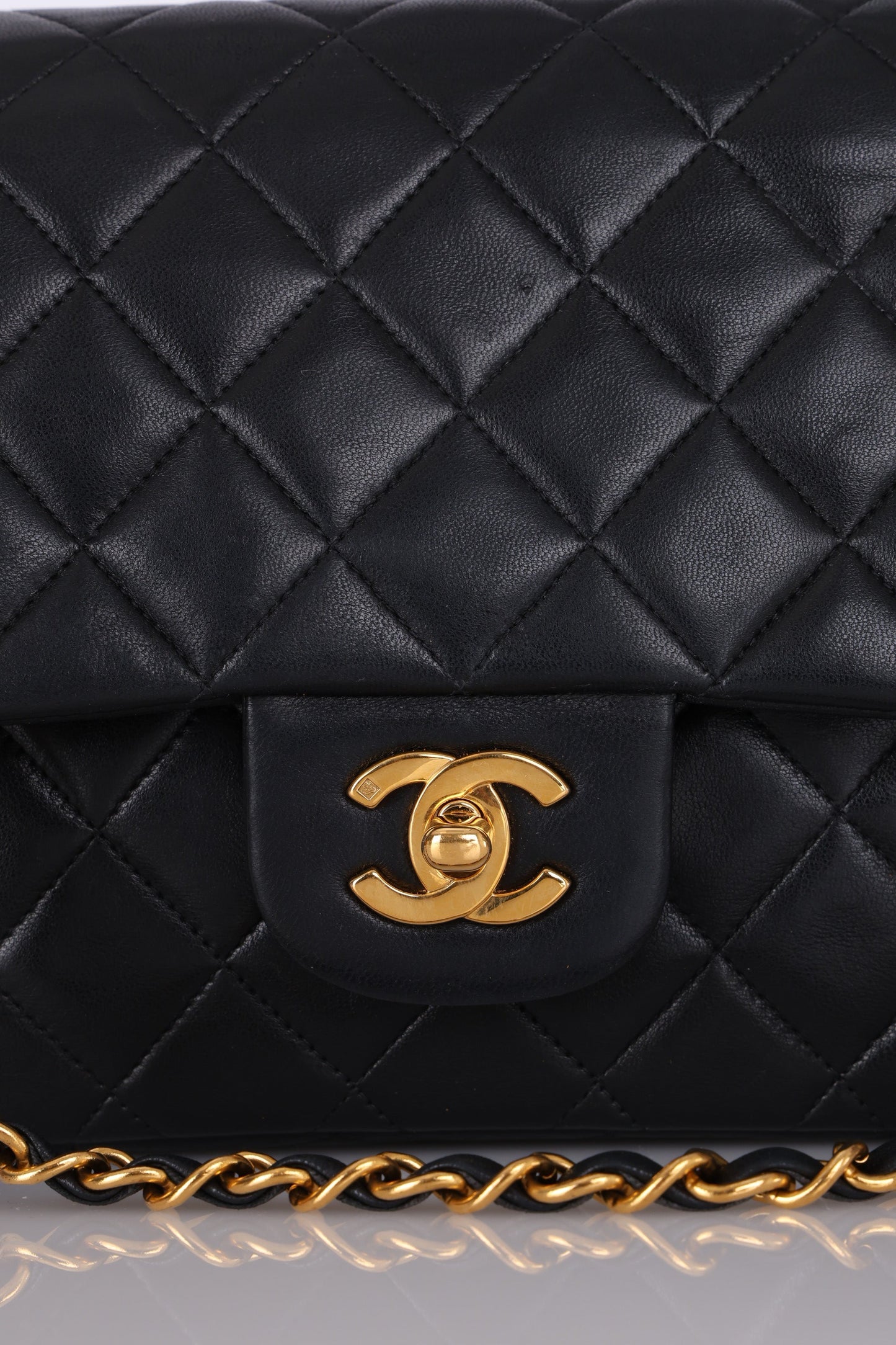 Chanel 1996 Lambskin Medium Double Flap