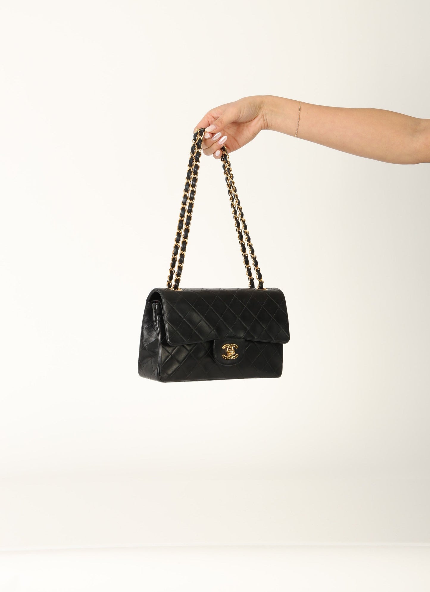 Chanel 1991 Lambskin Small Double Flap