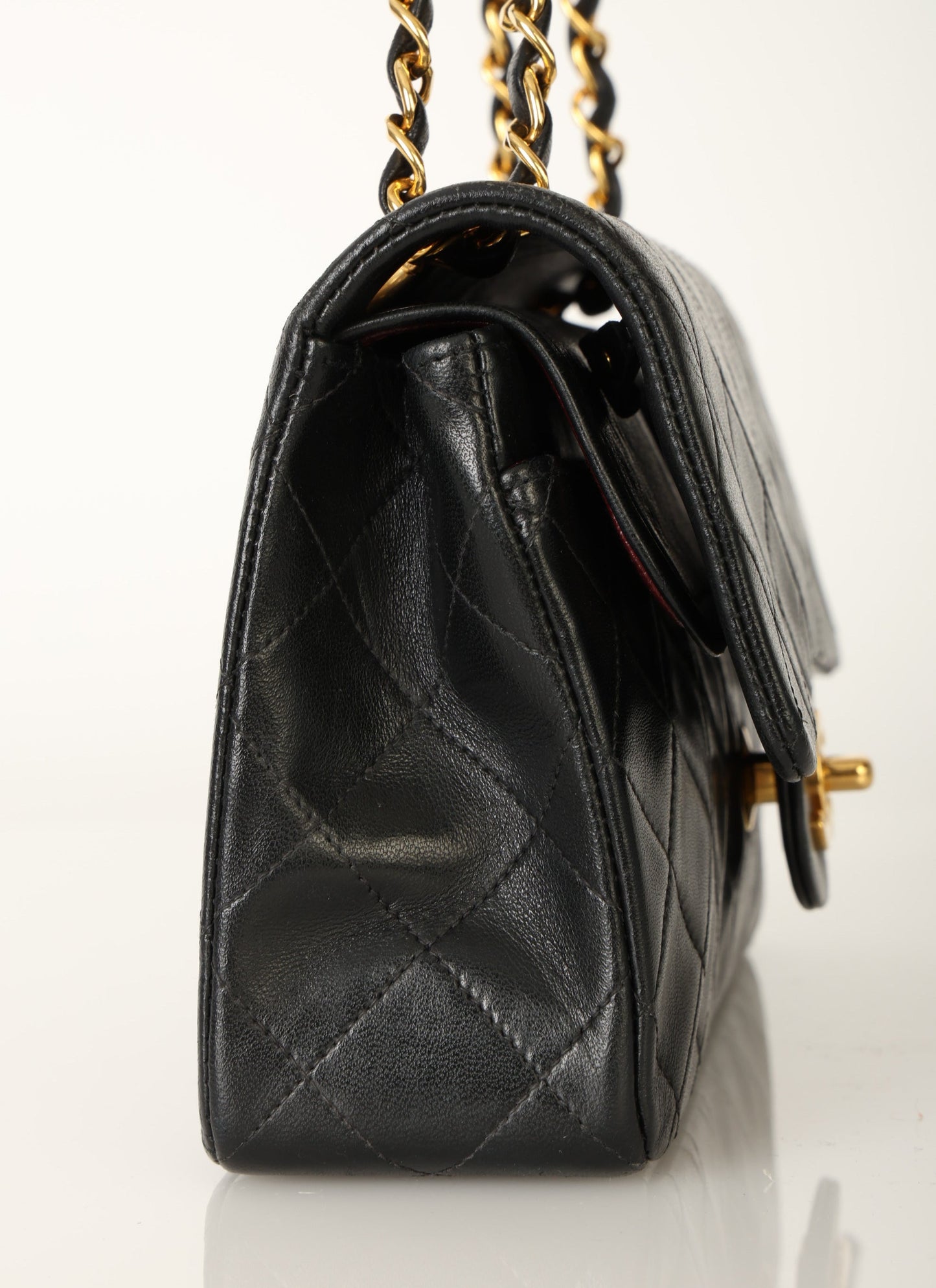 Chanel 1991 Lambskin Small Double Flap