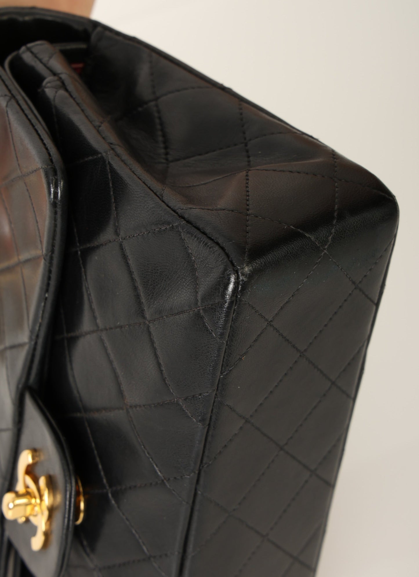 Chanel 1991 Lambskin Small Double Flap