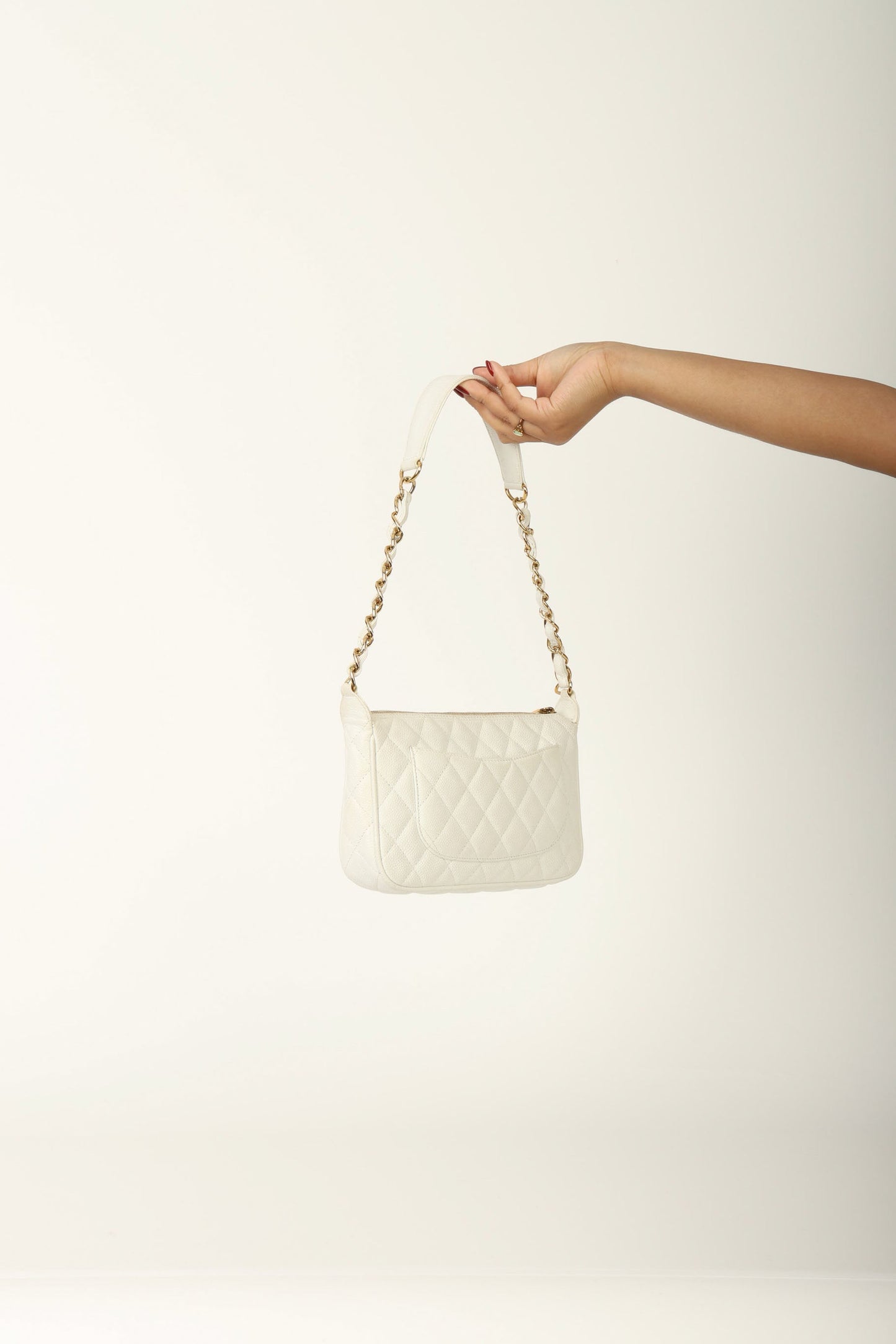 Chanel 2004 Caviar Timeless Pochette