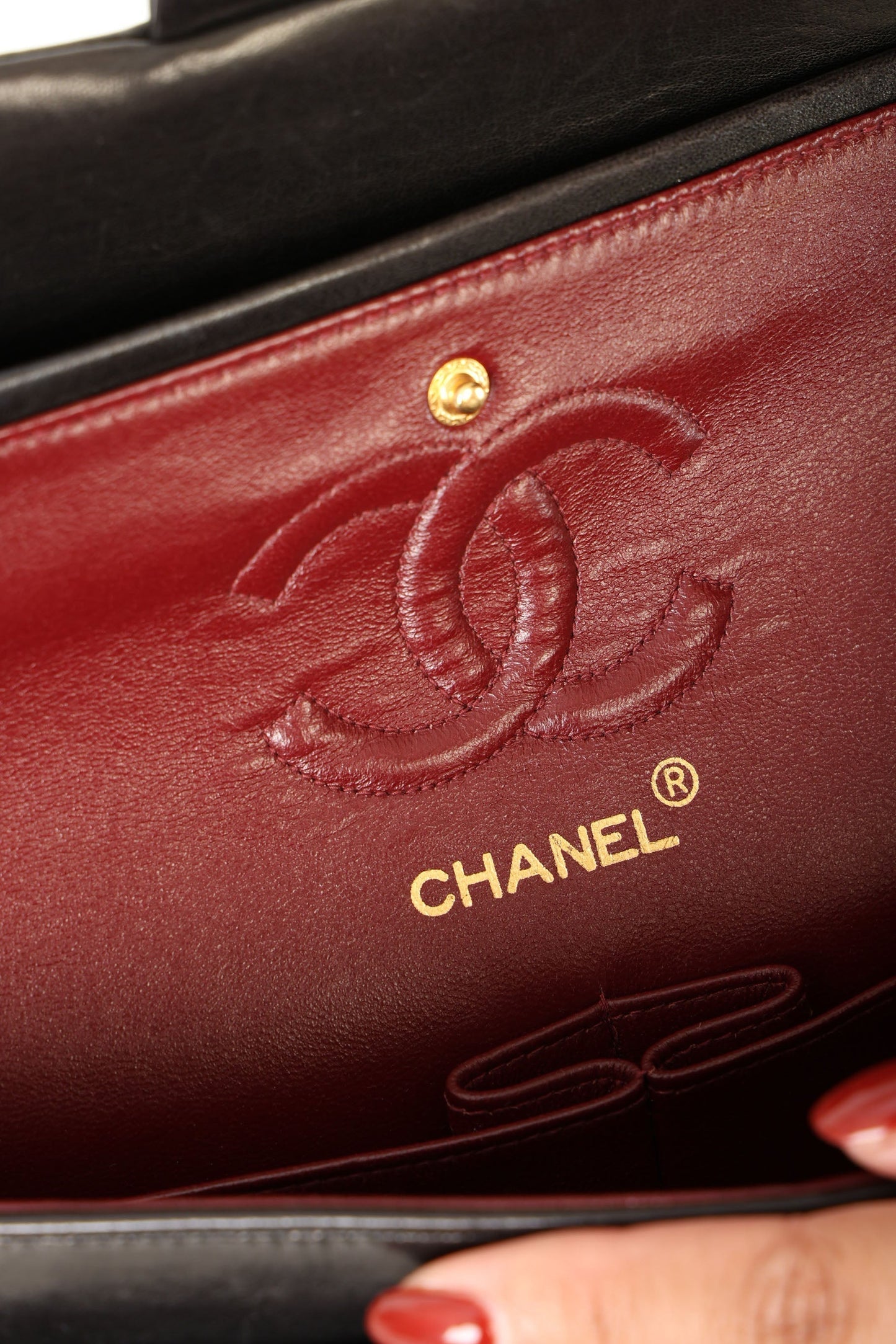 Chanel 1994 Lambskin Small Double Flap
