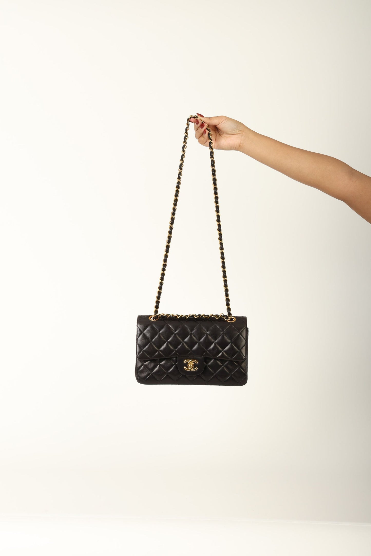 Chanel 1994 Lambskin Small Double Flap