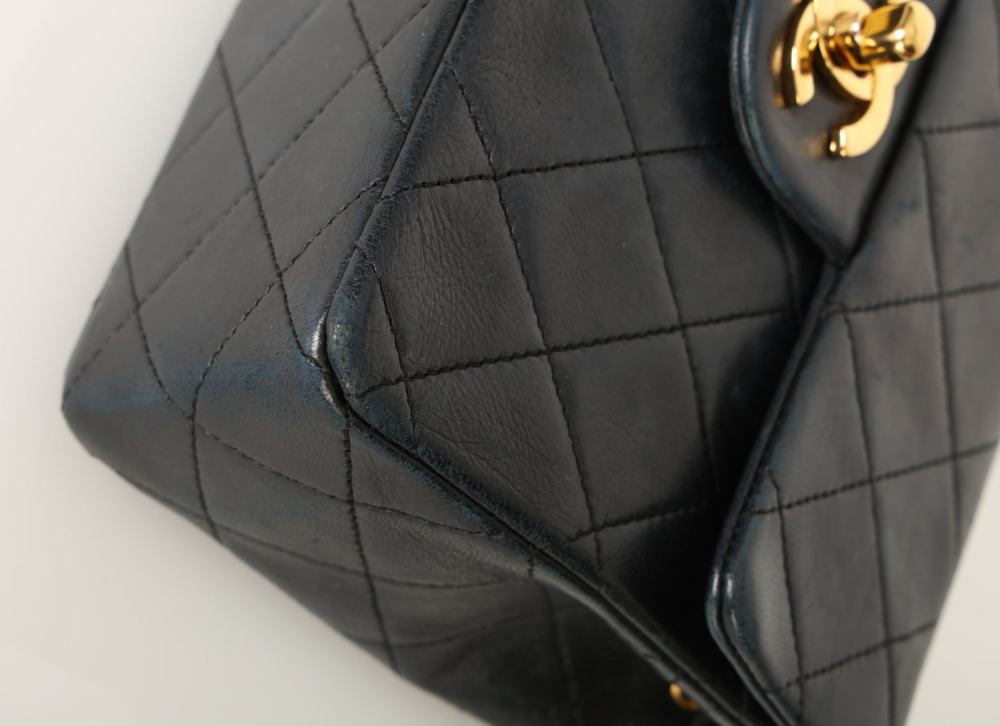 Chanel 1989 Lambskin Mini Square Flap