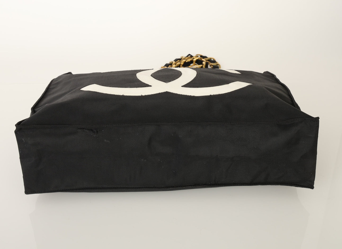 Chanel 1991 Nylon Chunky Chain Tote