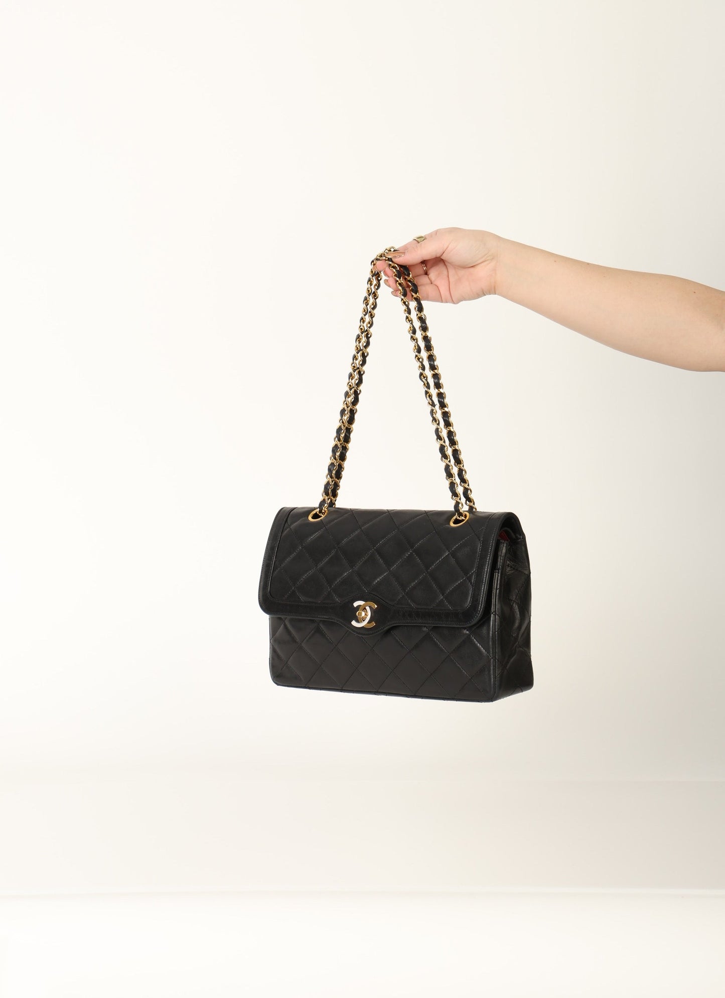 Chanel 1989 Lambskin Paris Double Flap