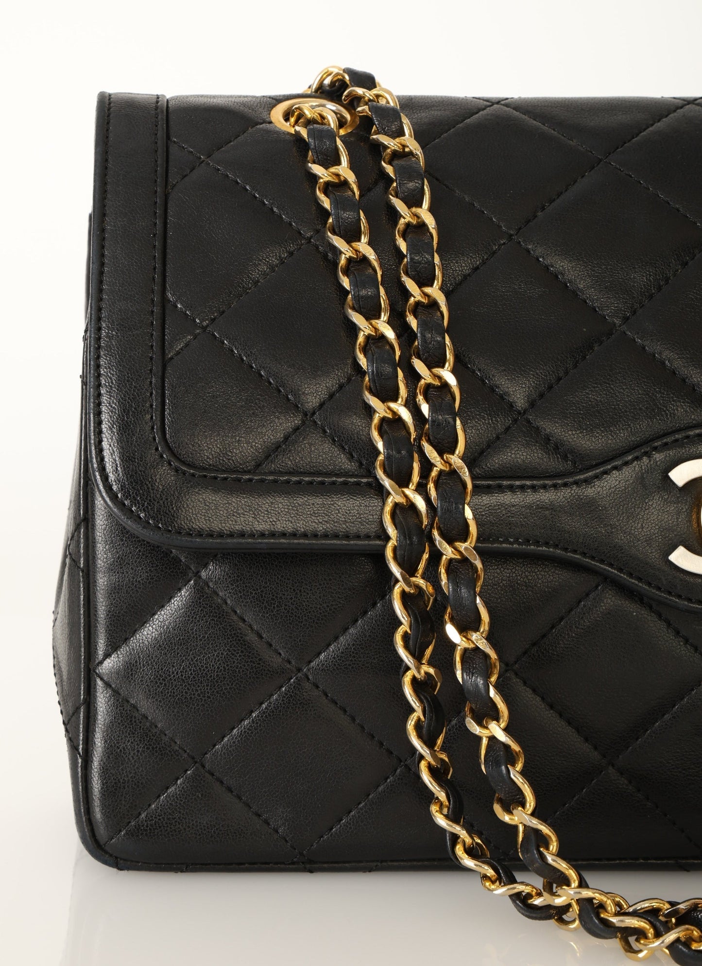Chanel 1989 Lambskin Paris Double Flap