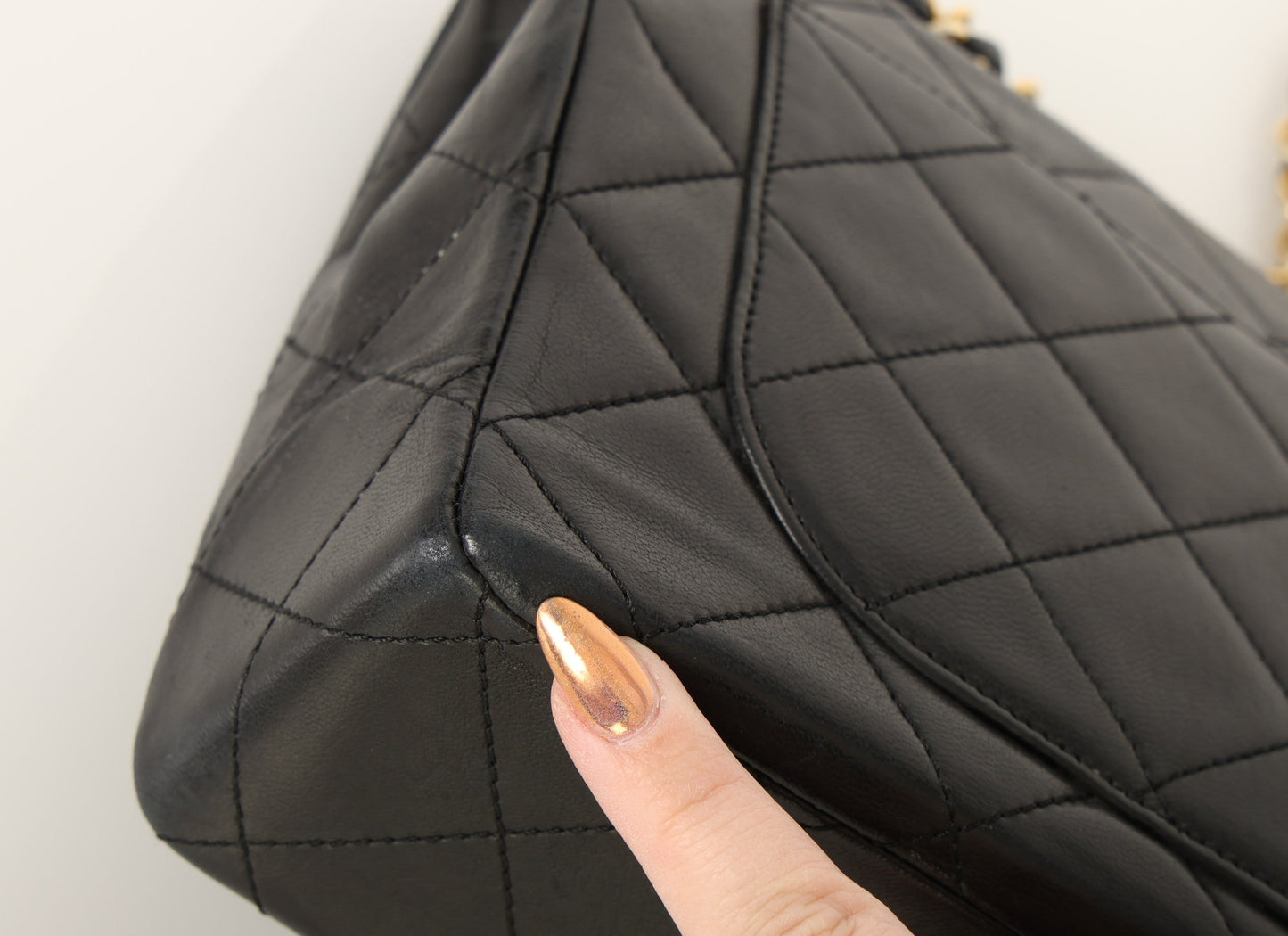 Chanel 1989 Lambskin Paris Double Flap