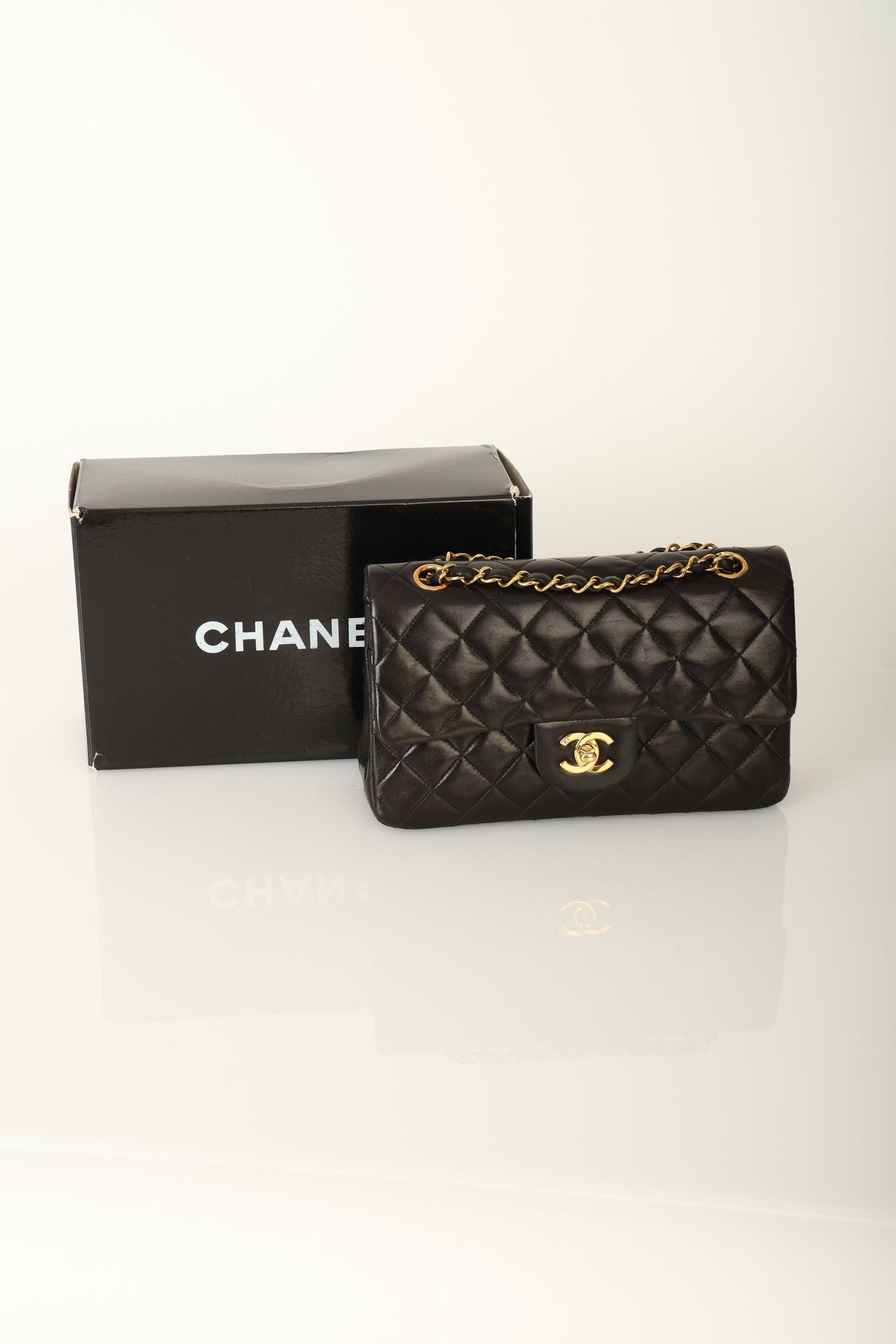 Chanel 1994 Lambskin Small Double Flap
