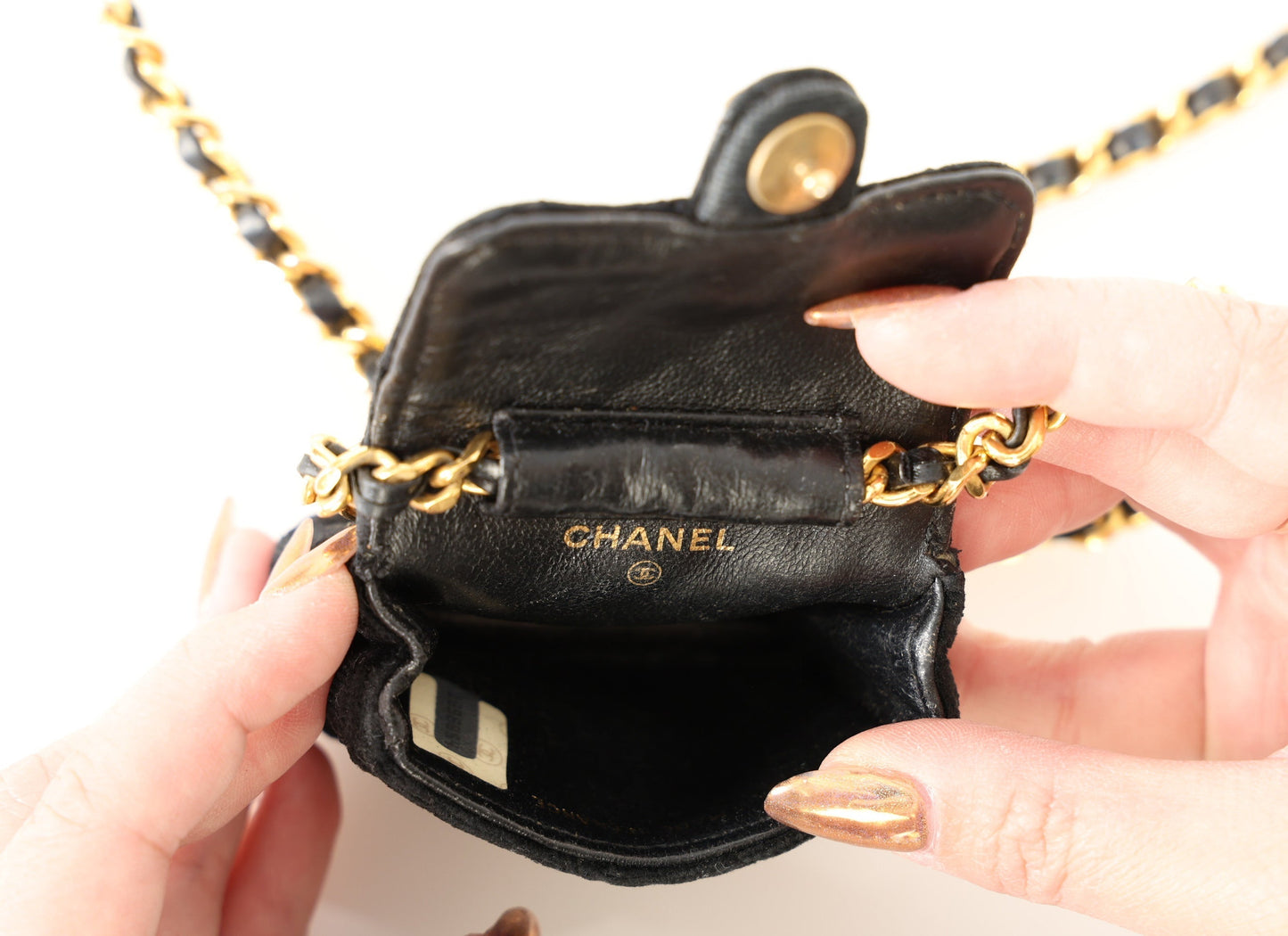 Chanel 1989 Velvet Micro Flap