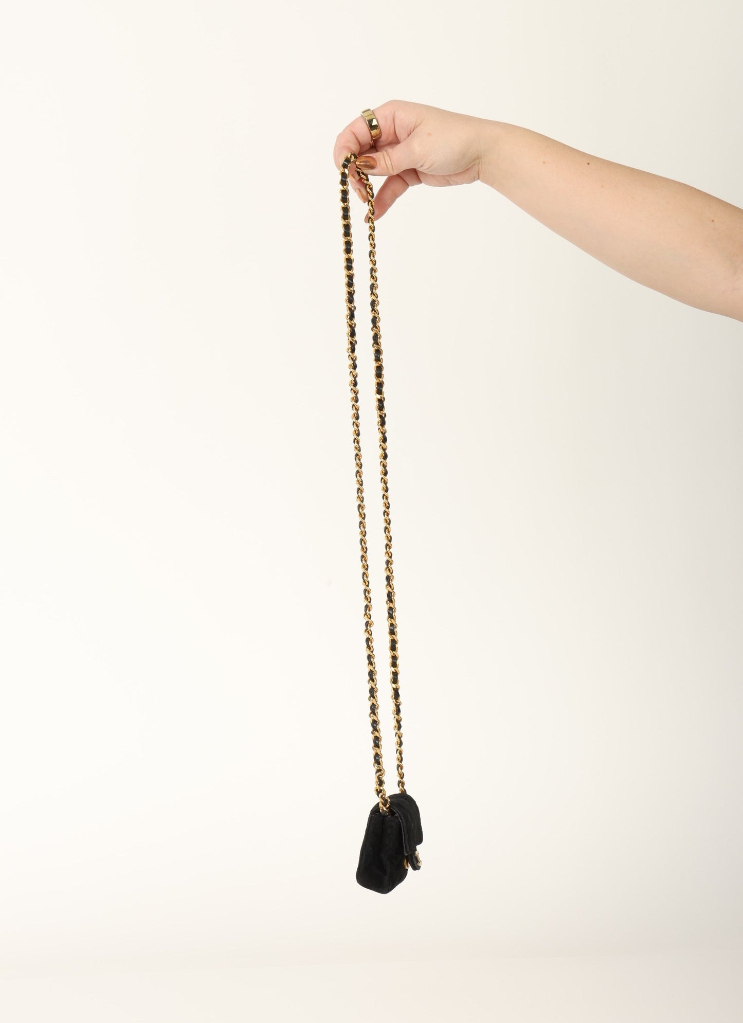 Chanel 1989 Velvet Micro Flap