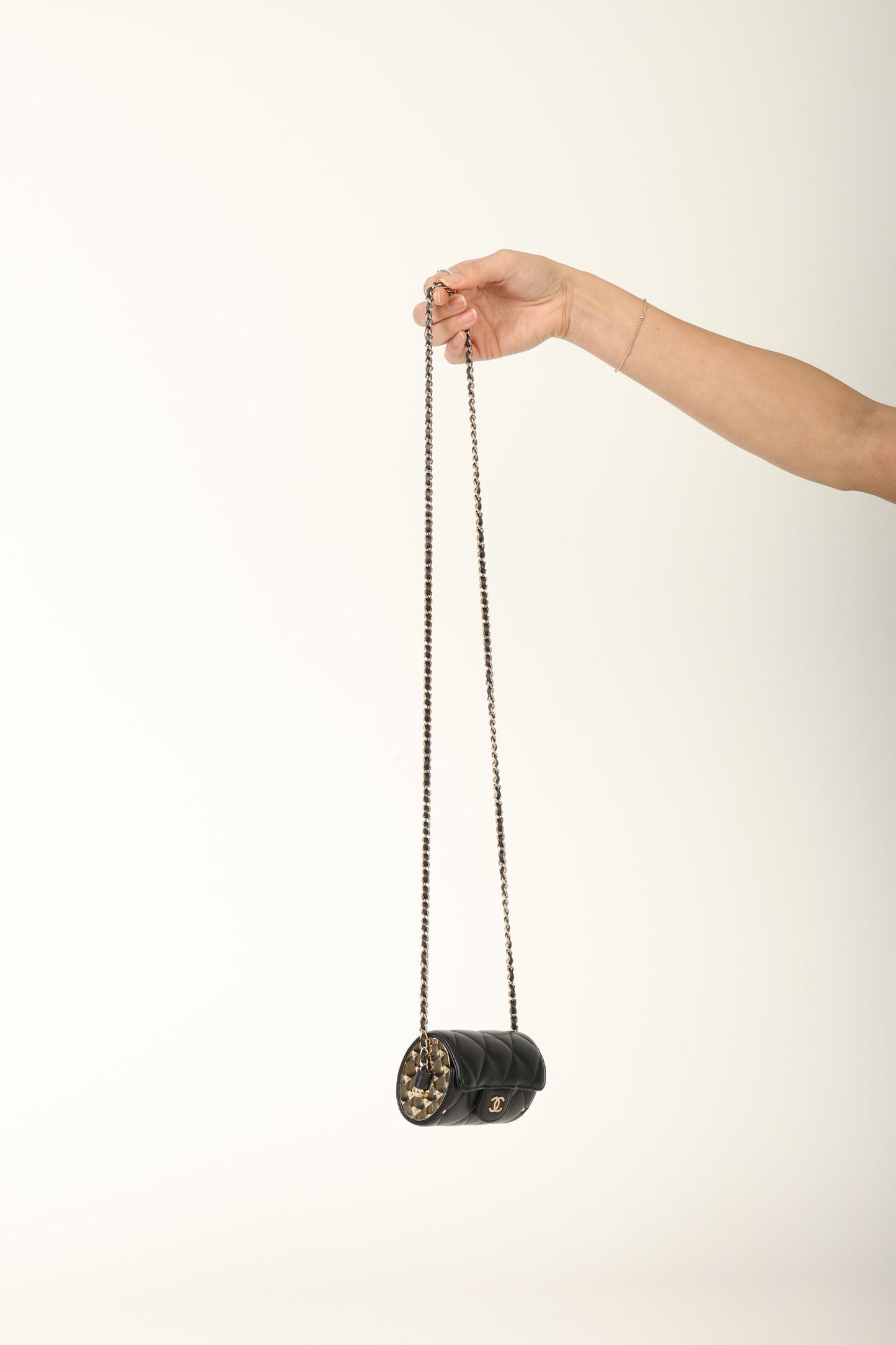Chanel 2021 Lambskin Chain Minaudi??re