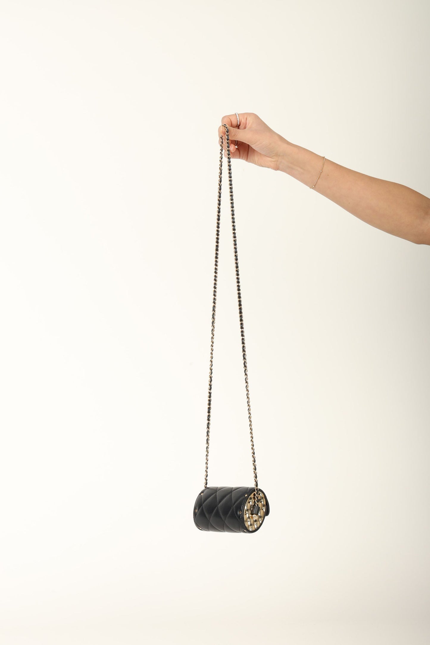 Chanel 2021 Lambskin Chain Minaudi??re