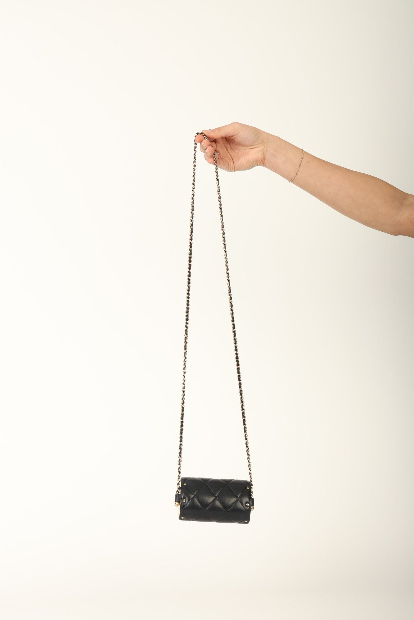 Chanel 2021 Lambskin Chain Minaudi??re
