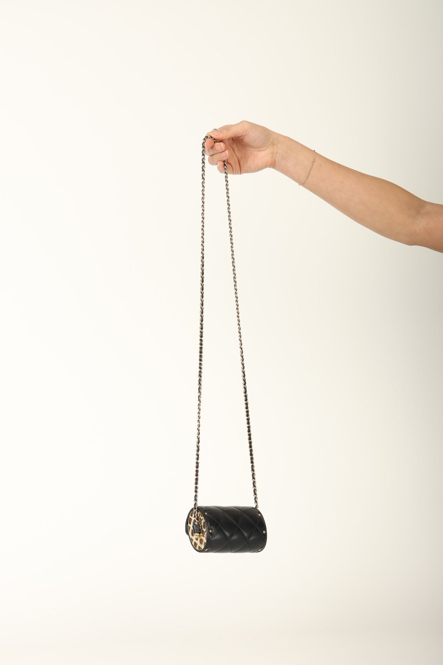 Chanel 2021 Lambskin Chain Minaudi??re