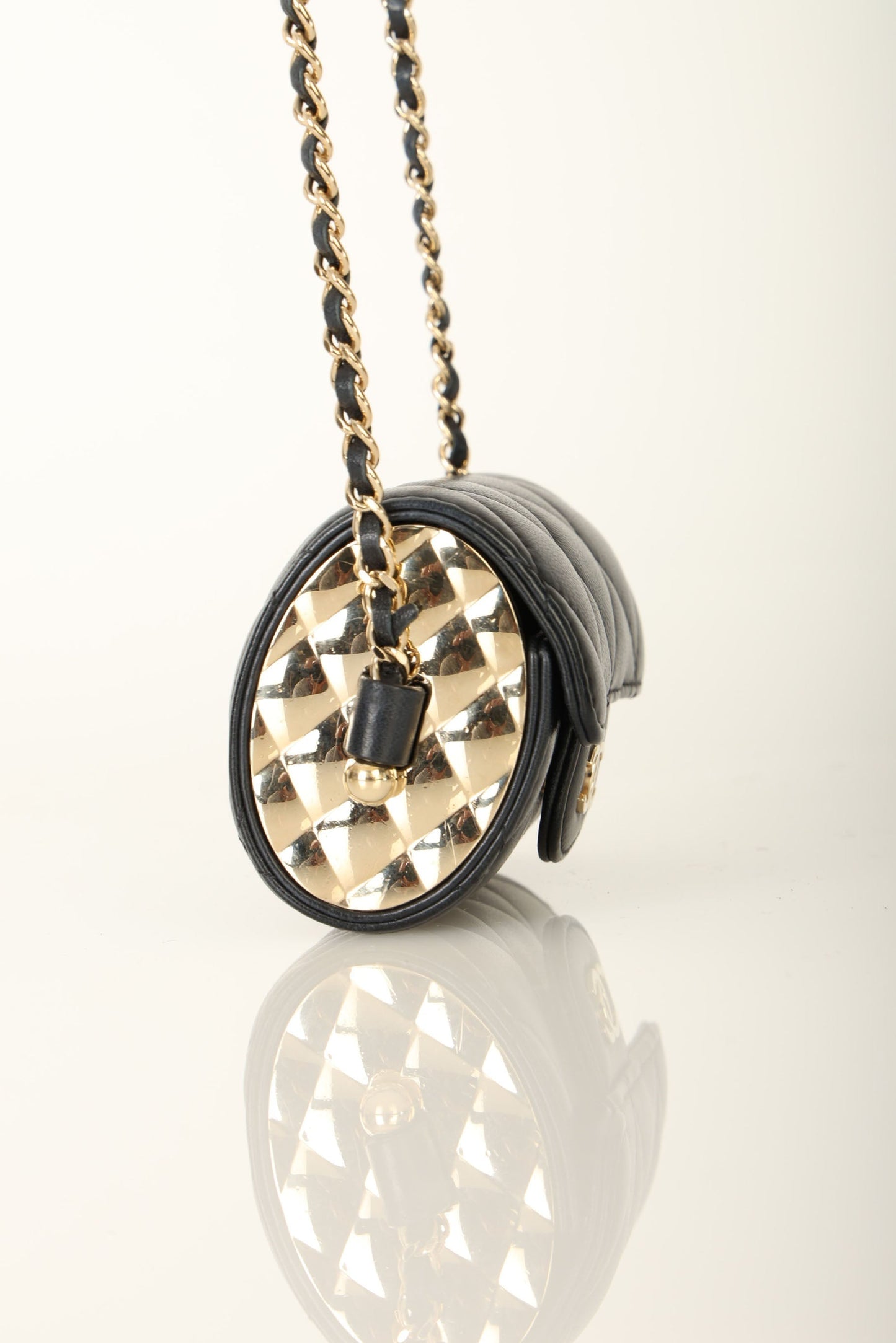 Chanel 2021 Lambskin Chain Minaudi??re