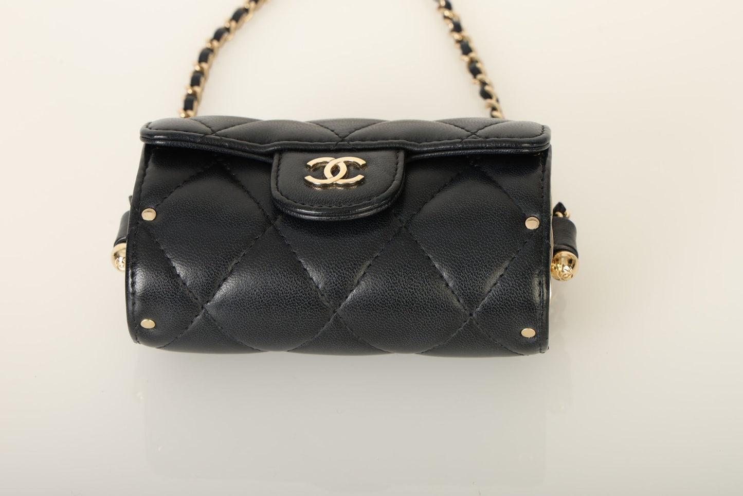 Chanel 2021 Lambskin Chain Minaudi??re