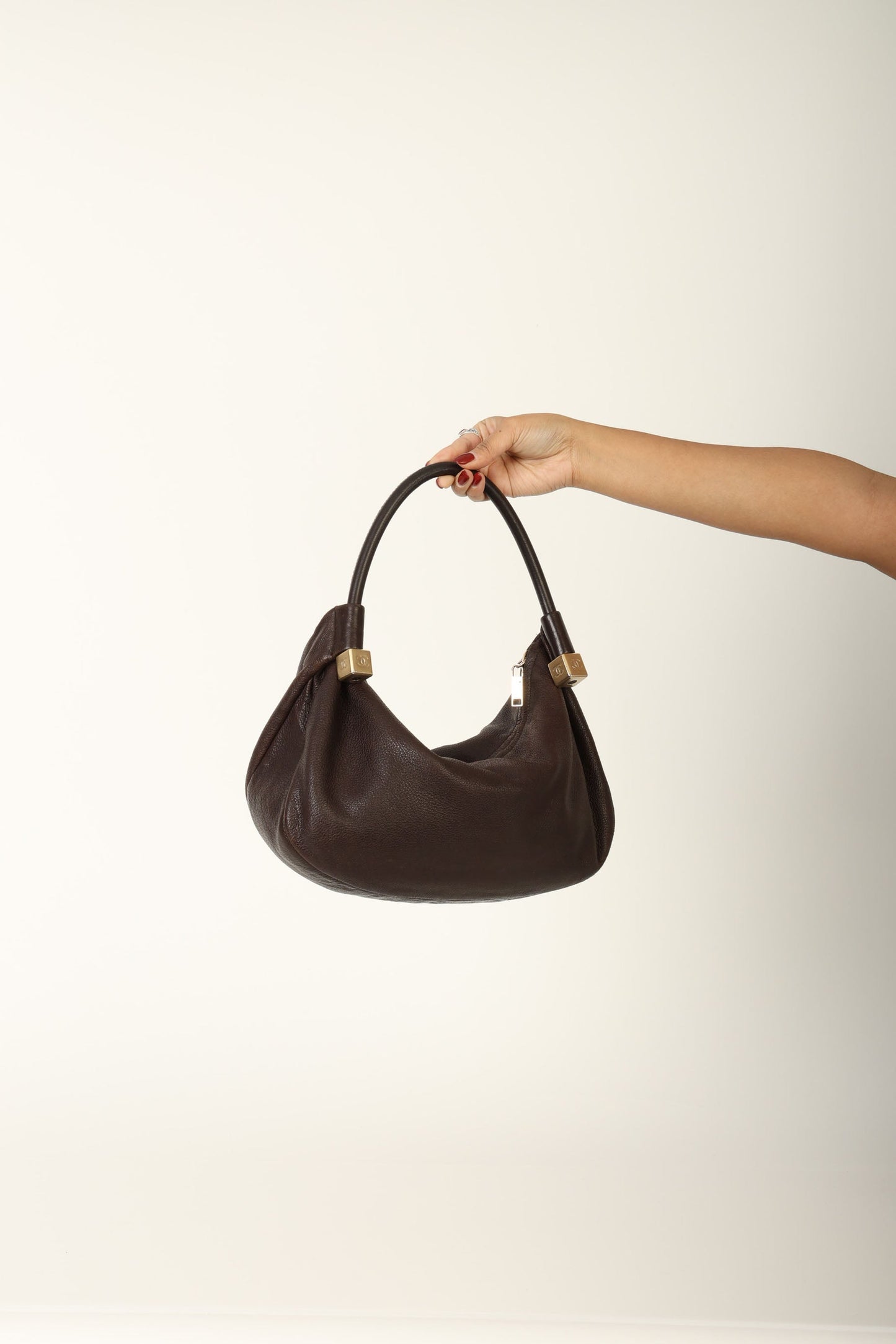 Chanel Calfskin Dice Hobo