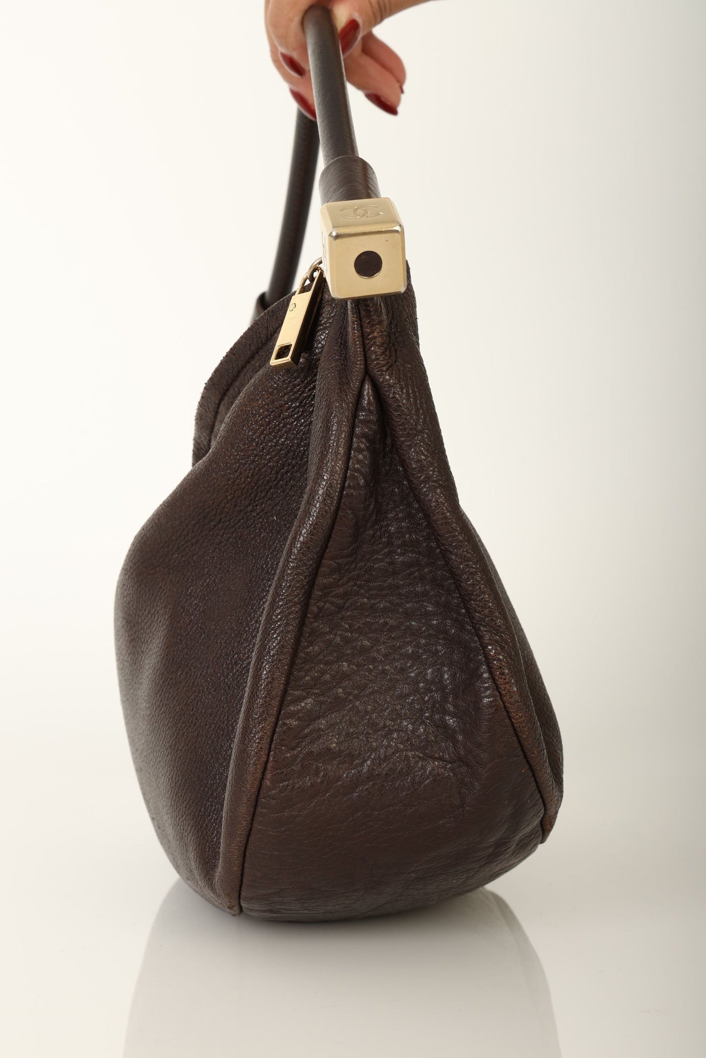 Chanel Calfskin Dice Hobo