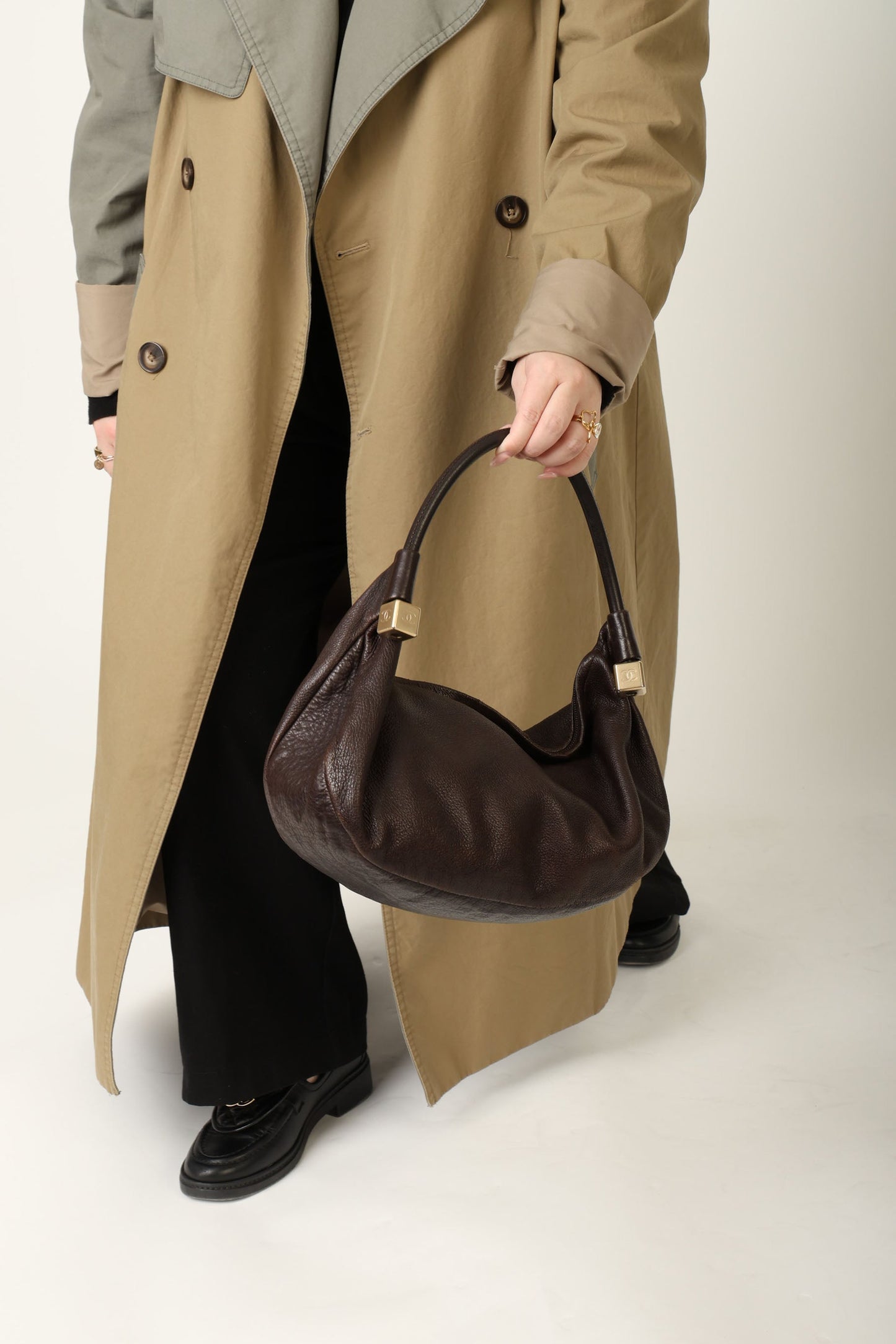 Chanel Calfskin Dice Hobo