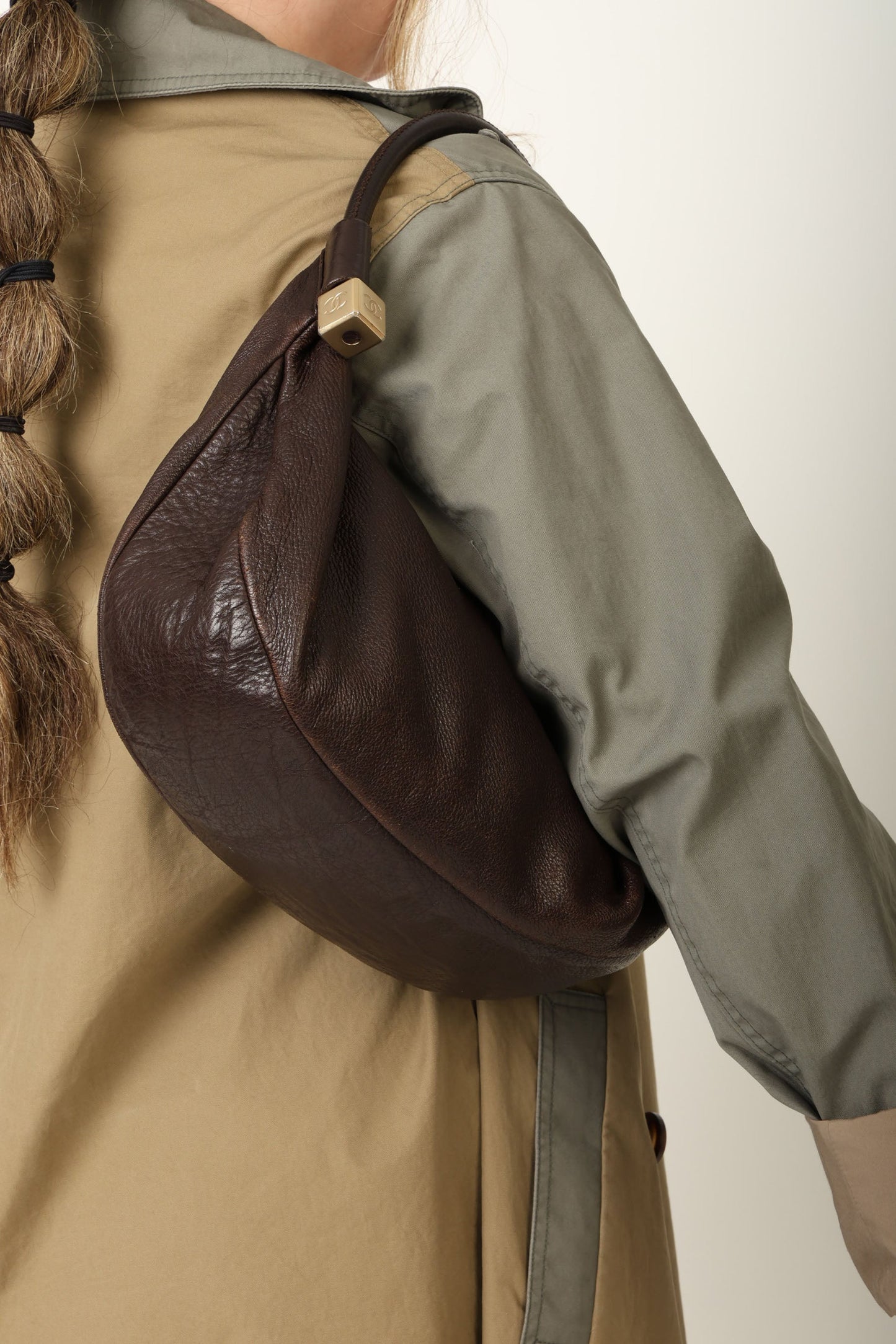 Chanel Calfskin Dice Hobo