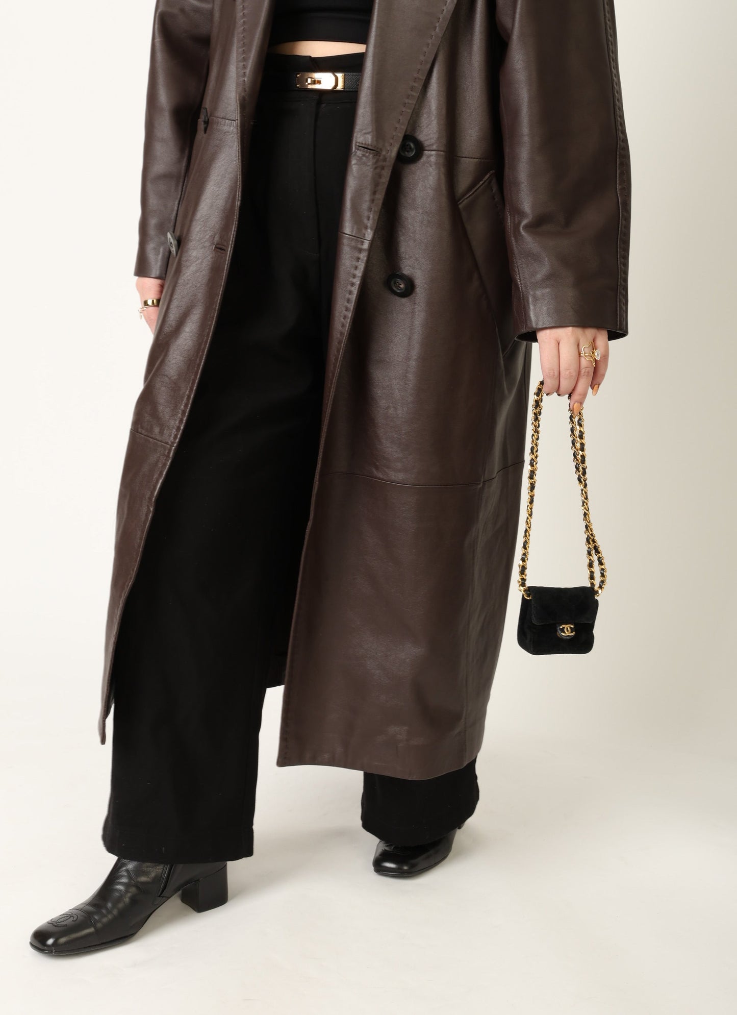 Chanel 1989 Velvet Micro Flap