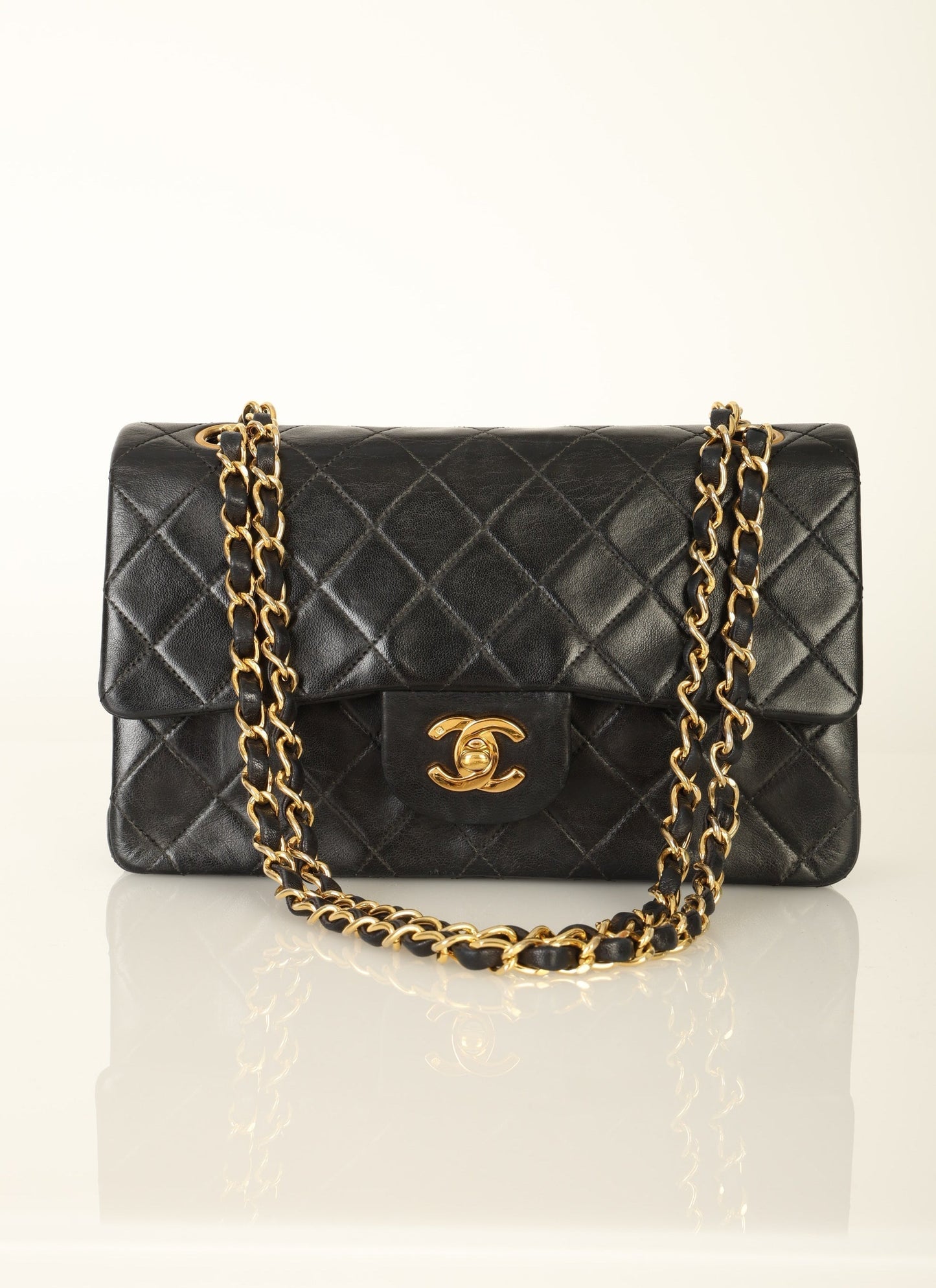 Chanel 1989 Lambskin Small Double Flap
