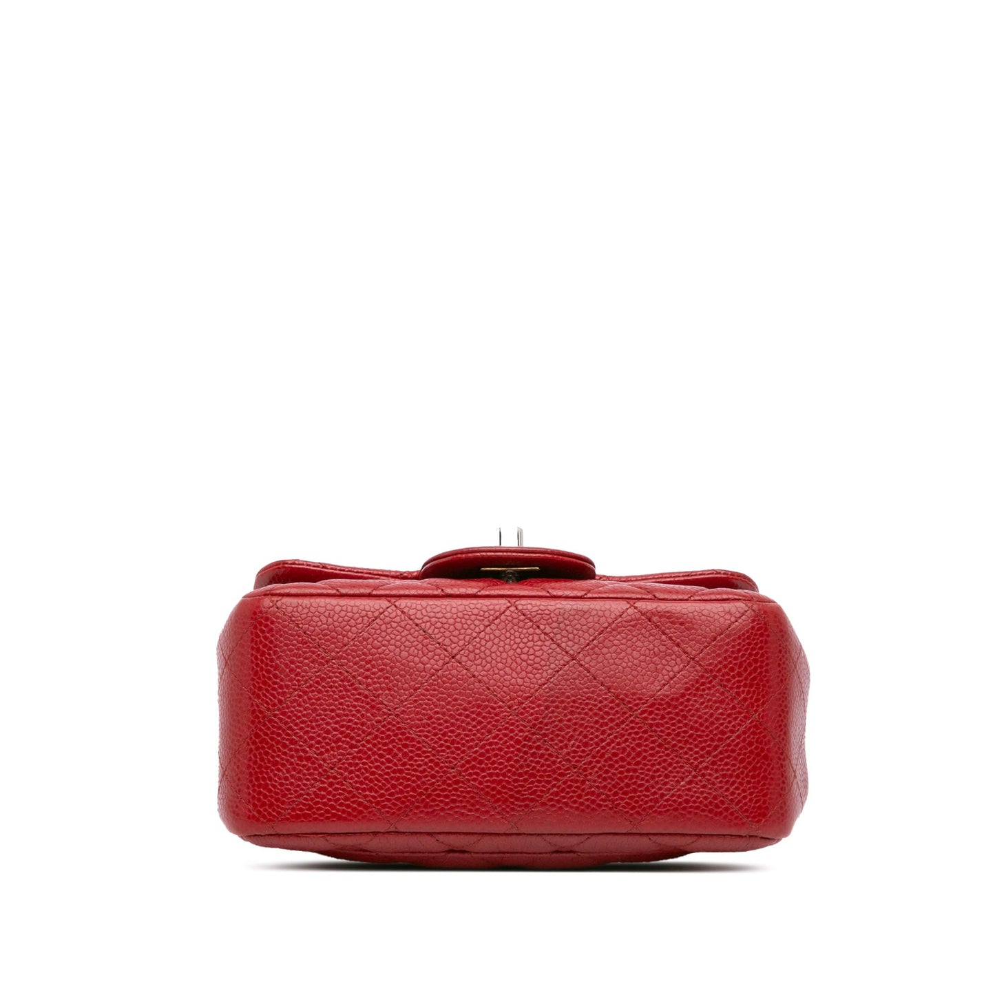 Chanel Sac Mini Square Classic Caviar Single Flap