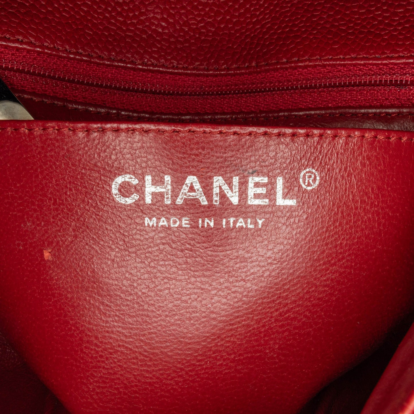 Chanel Sac Mini Square Classic Caviar Single Flap