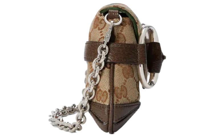 (WMNS) Gucci Horsebit Chain Small Shoulder Bag 'Being Ebony' 764339-FACM2-8747