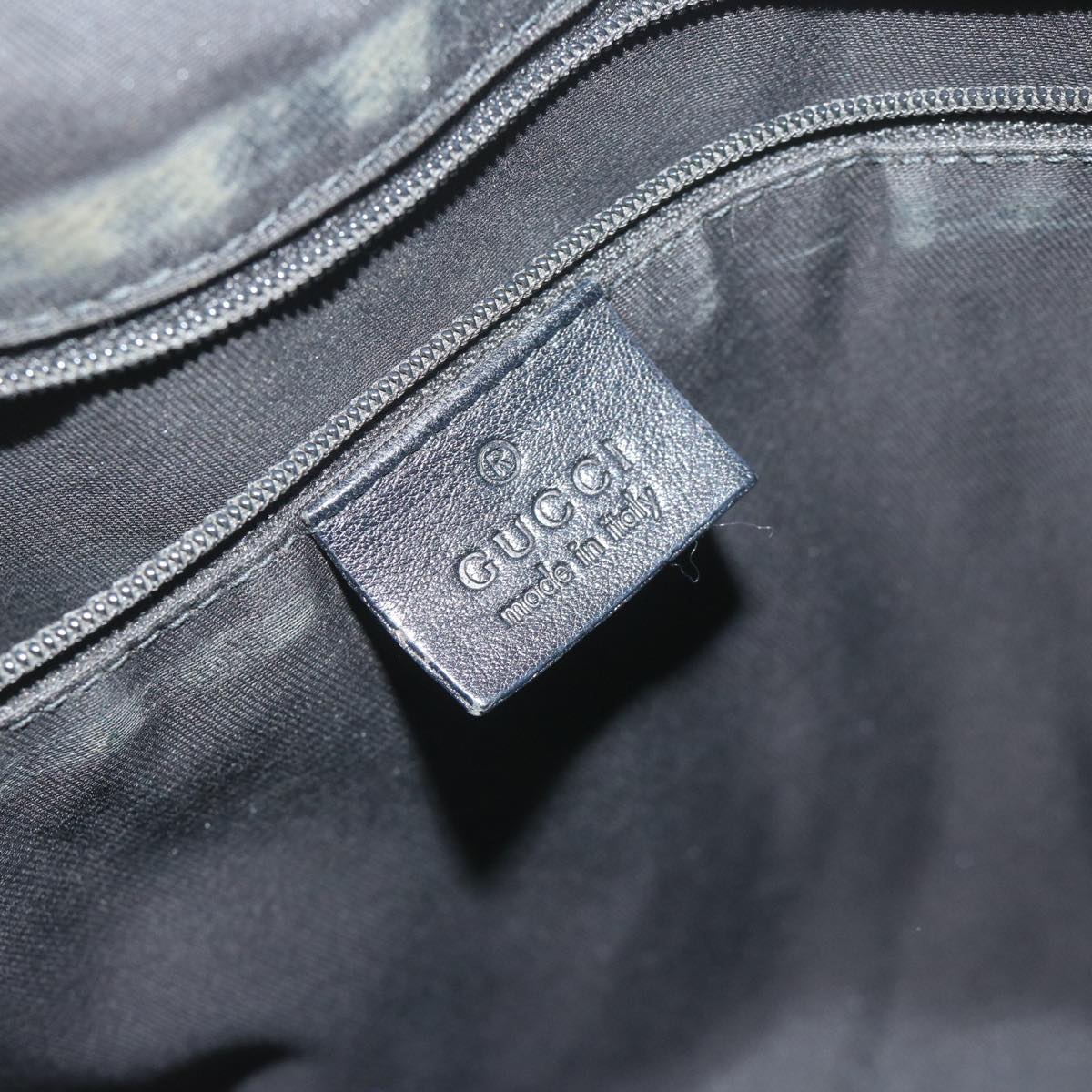 GUCCI GG Canvas Tote Bag Black 211944 60147
