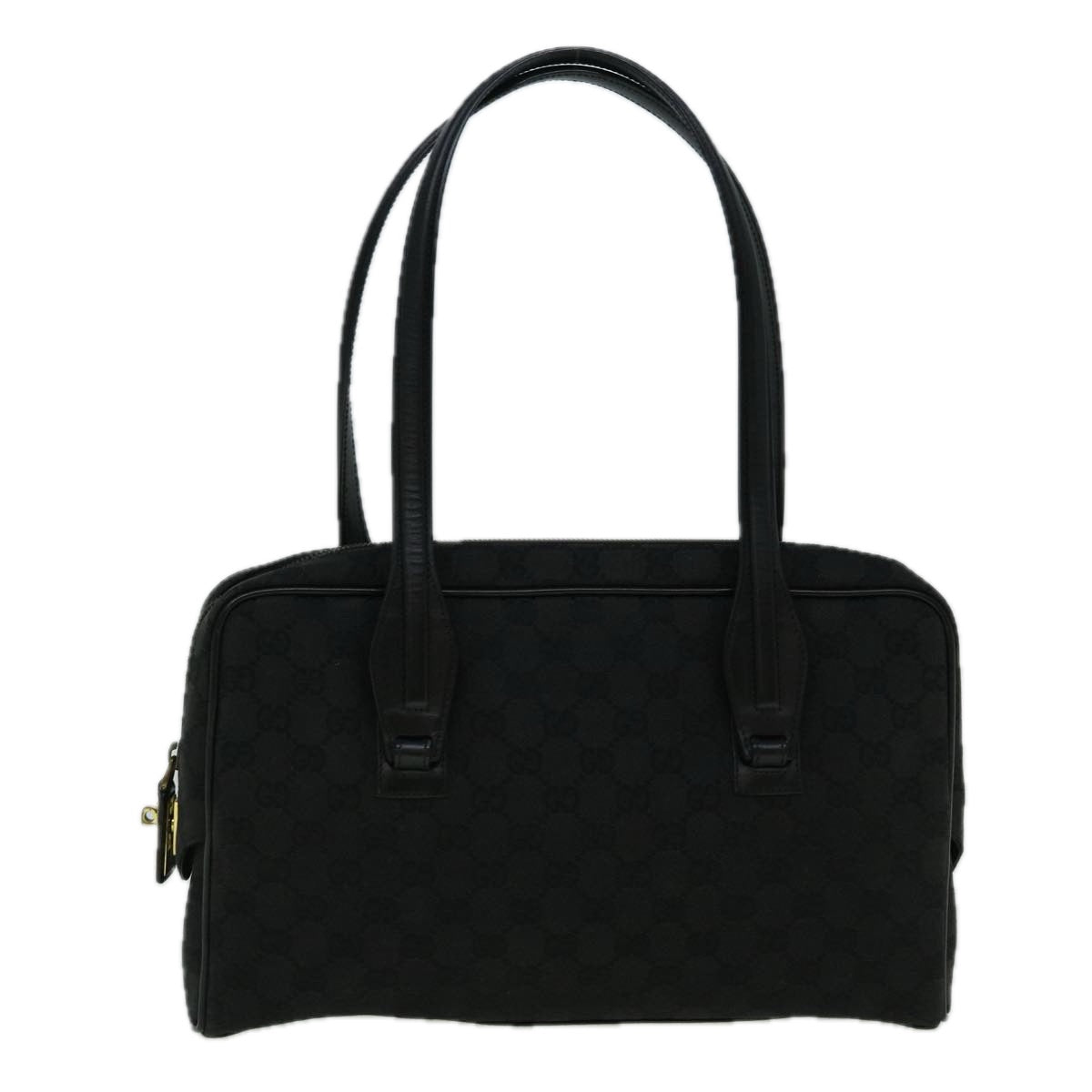 GUCCI GG Canvas Tote Bag Black 90674 60151
