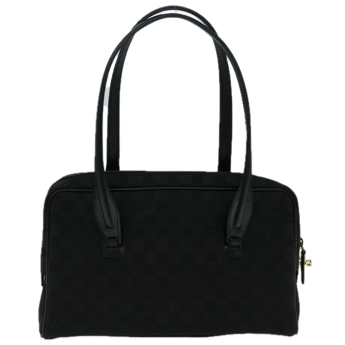 GUCCI GG Canvas Tote Bag Black 90674 60151