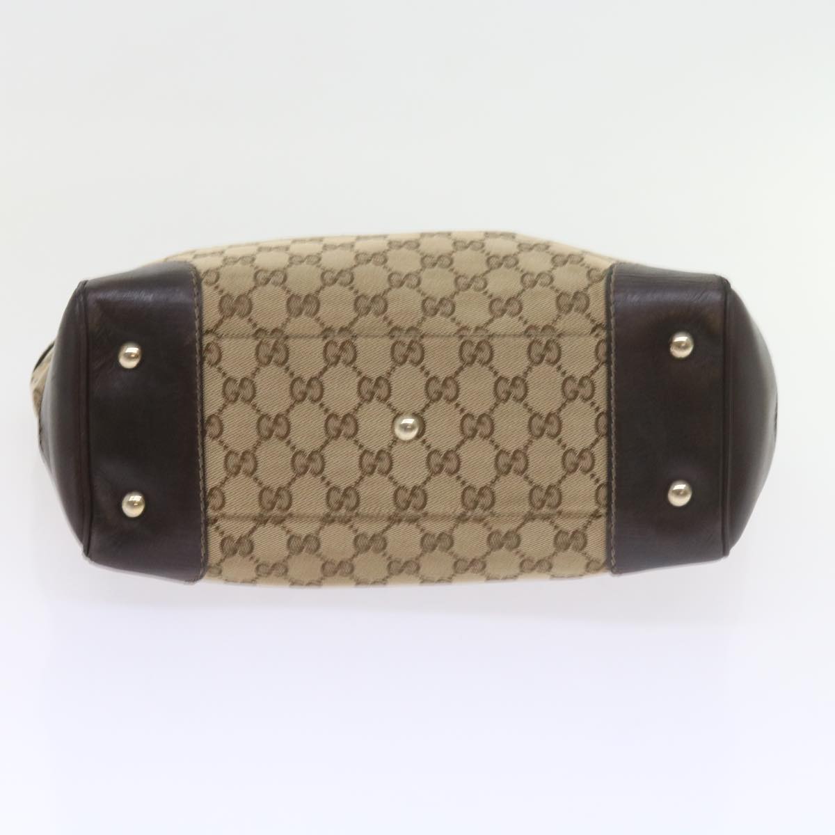 GUCCI GG Canvas Web Sherry Line Tote Bag Red Beige Green 257061 60154