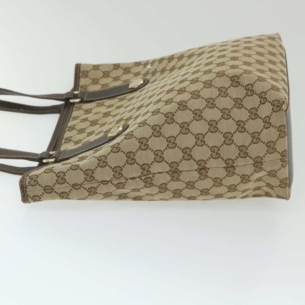 GUCCI GG Canvas Tote Bag Beige 153009 60155